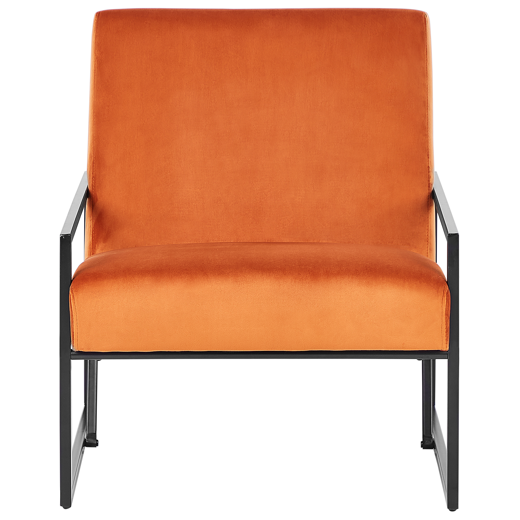 Fotoliu DELARY Catifea Portocaliu [4]