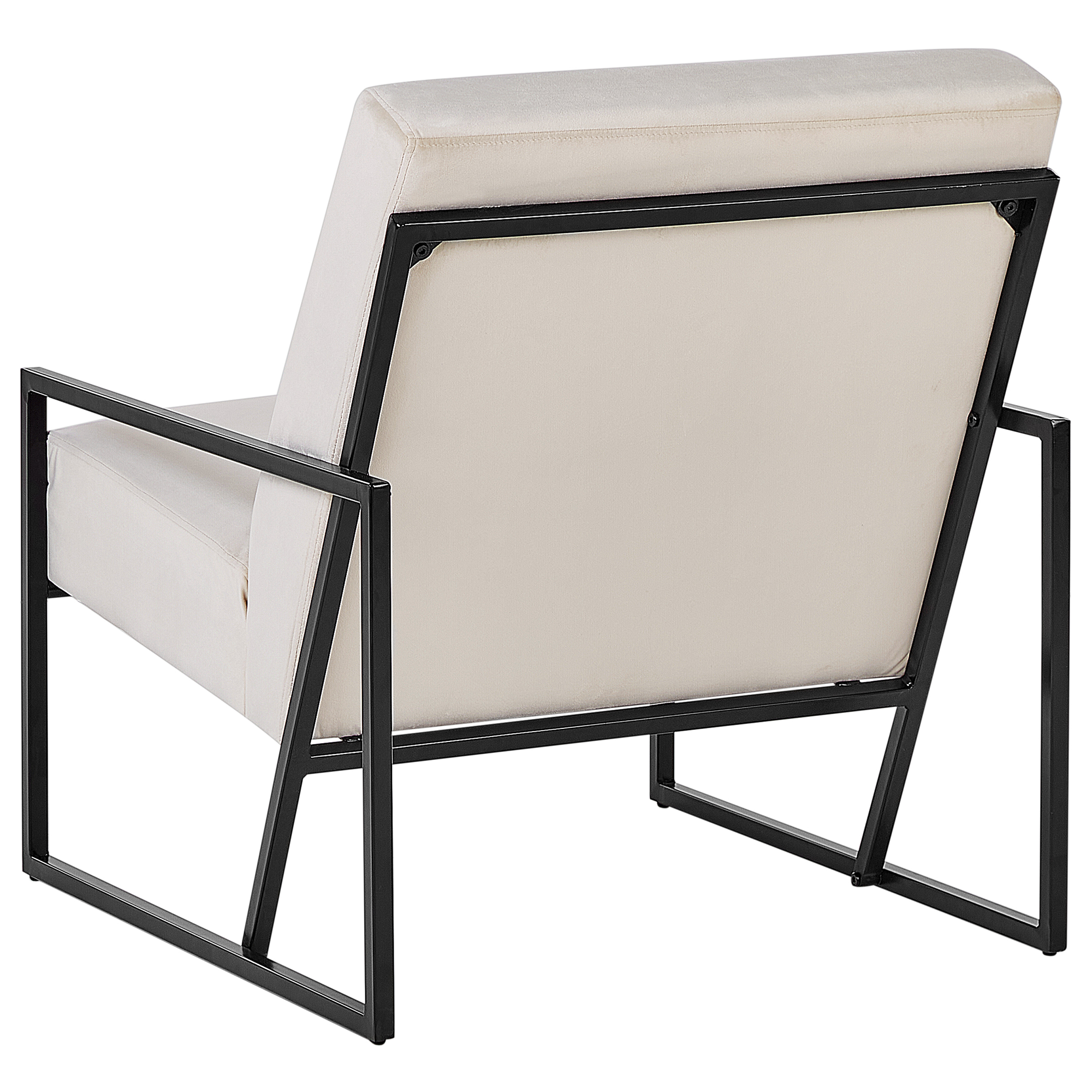 Fotoliu DELARY Catifea Bej deschis [5]