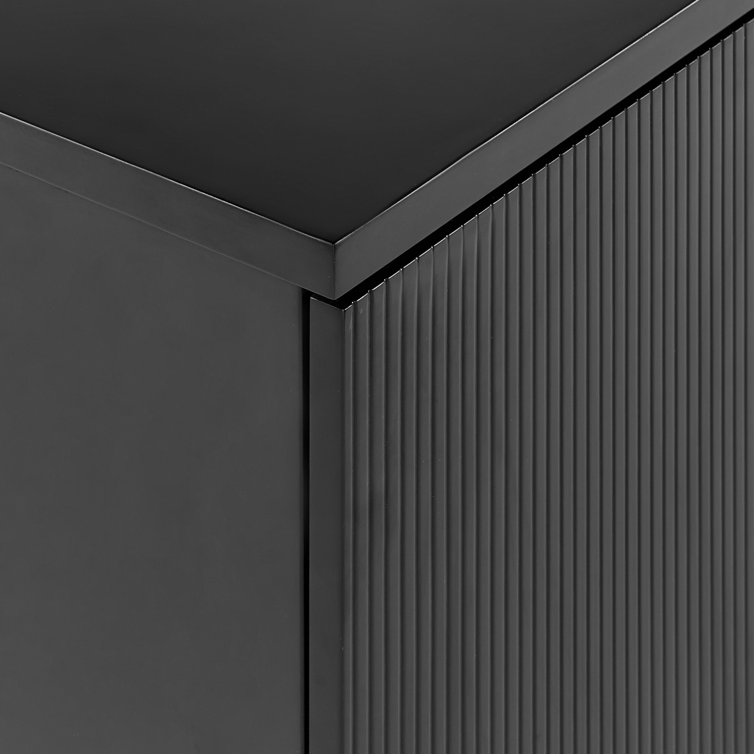 Mască pentru lavoar de perete ALZIRA 80 cm Negru [9]