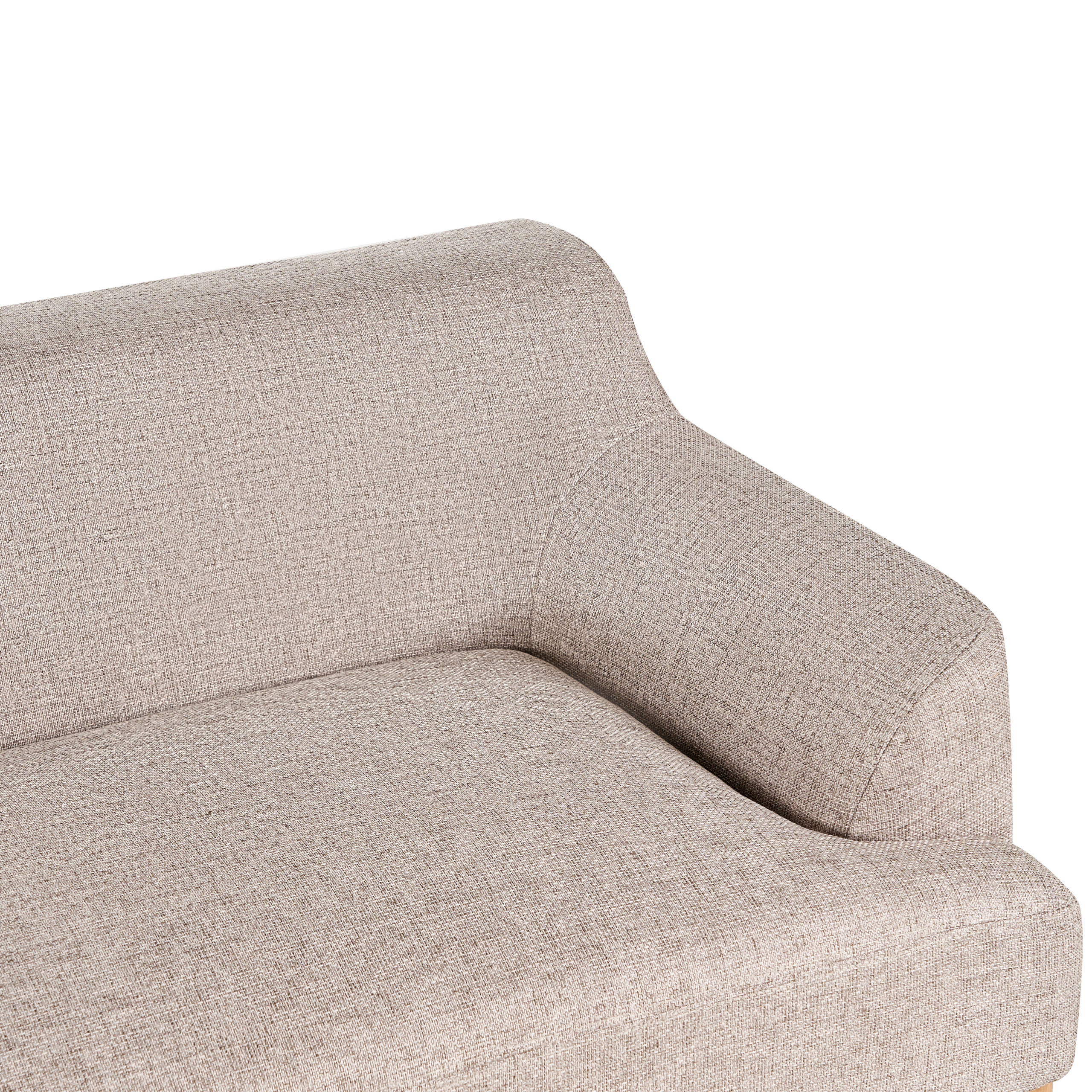 Canapea cu 3 locuri SOSJO  Maro deschis [6]