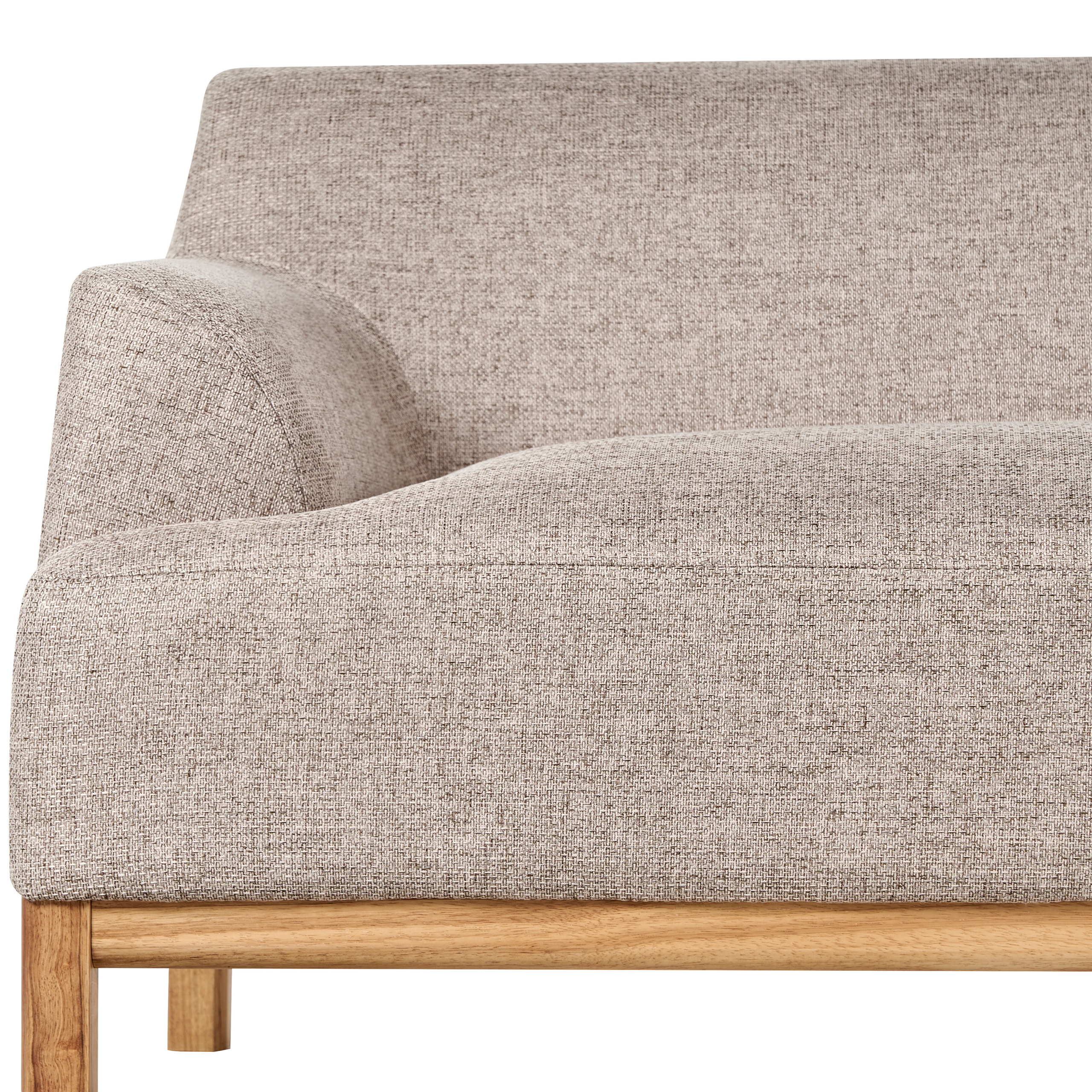 Canapea cu 3 locuri SOSJO  Maro deschis [7]