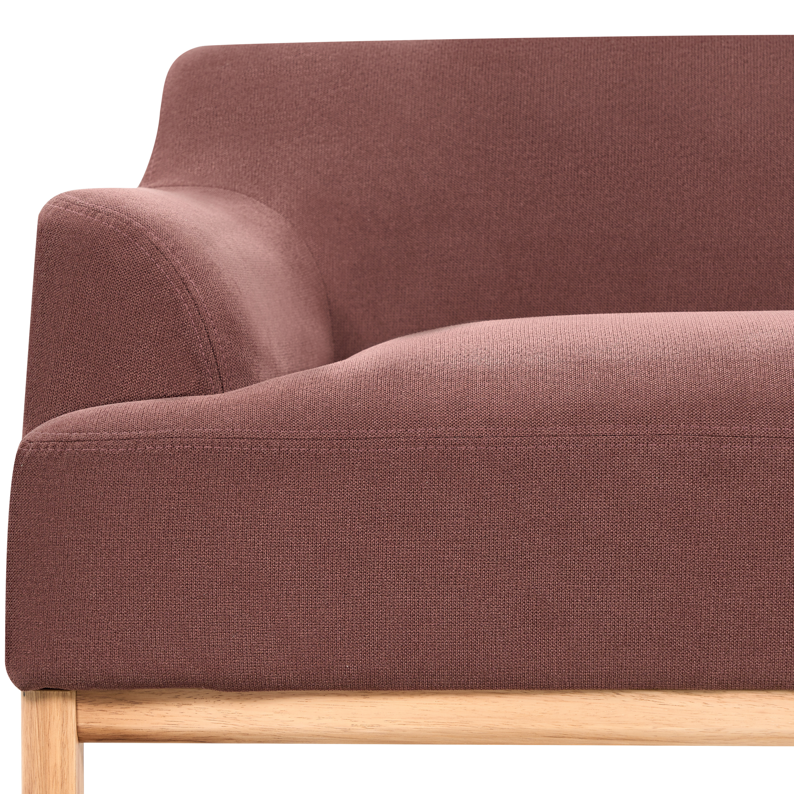 Canapea cu 3 locuri SOSJO  Bordo [7]