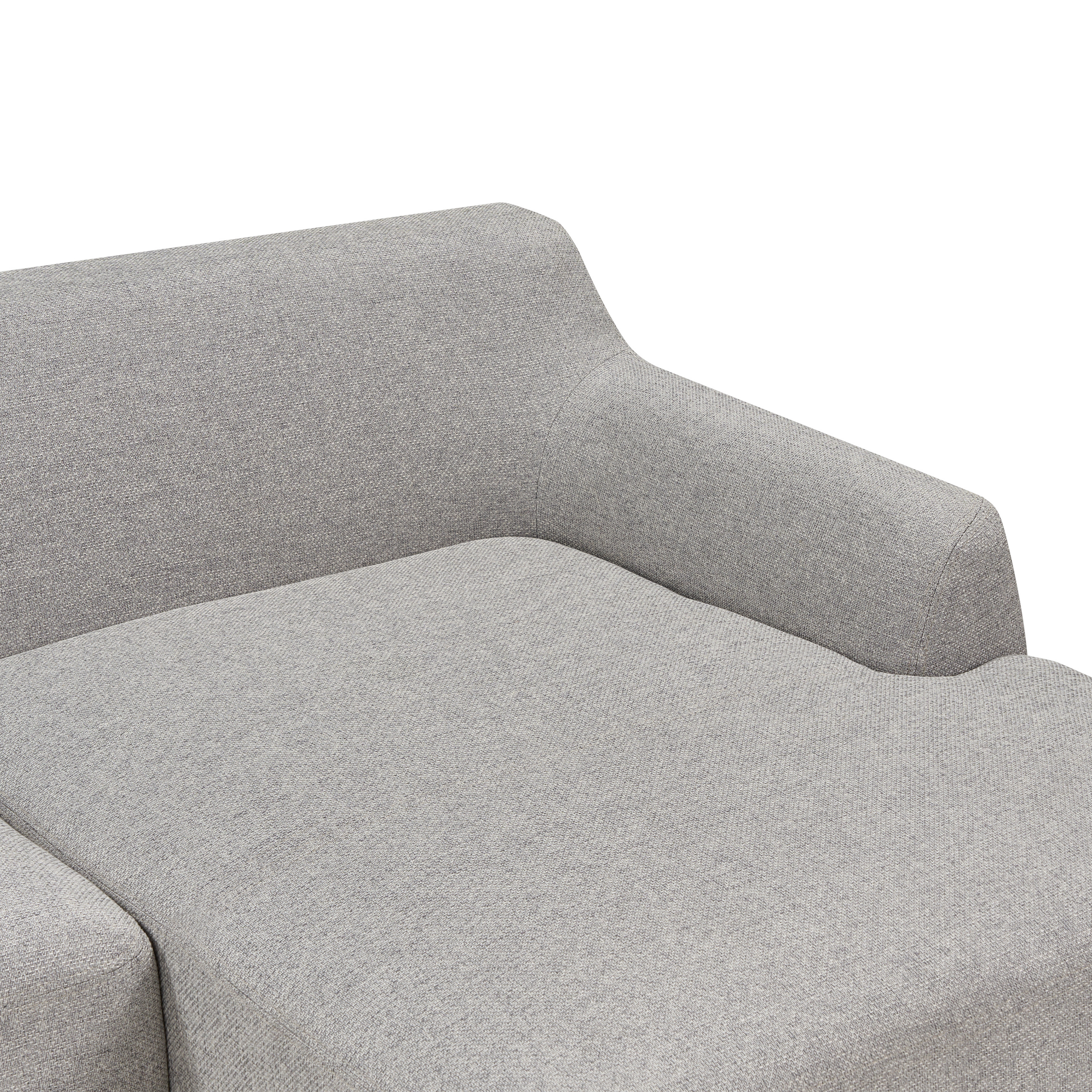 Colțar cu 3 locuri SOSJO  Gri deschis Stânga [6]