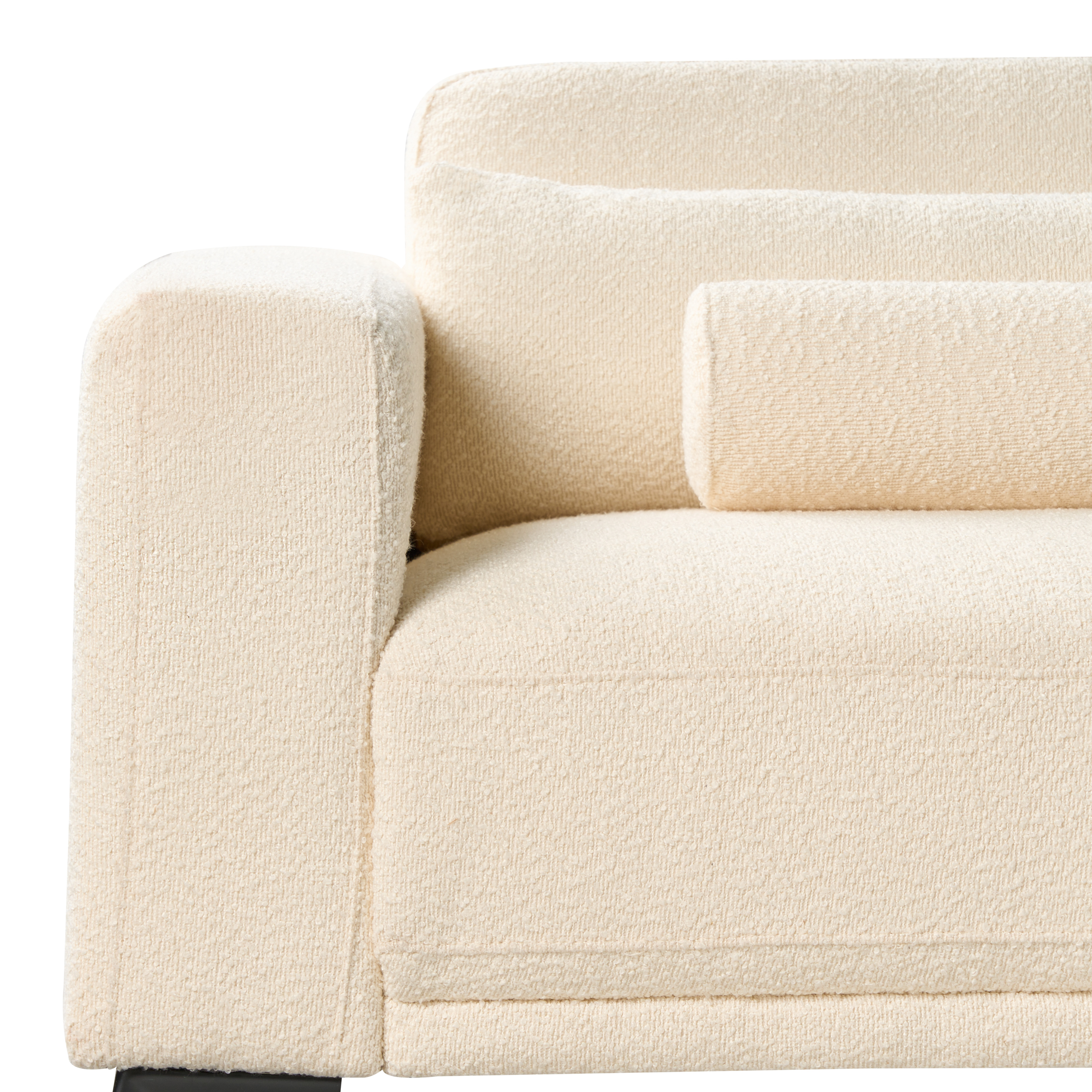 3 seater sofa ANGE Off-white Boucle [8]