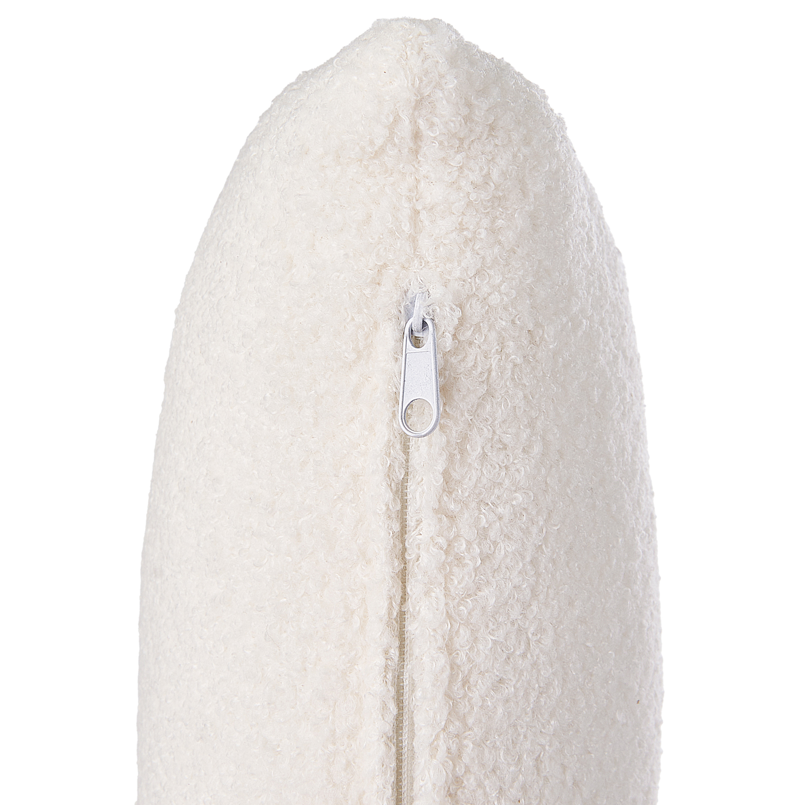 Fotoliu OTSBY II cu pernă Boucle Alb-murdar [9]