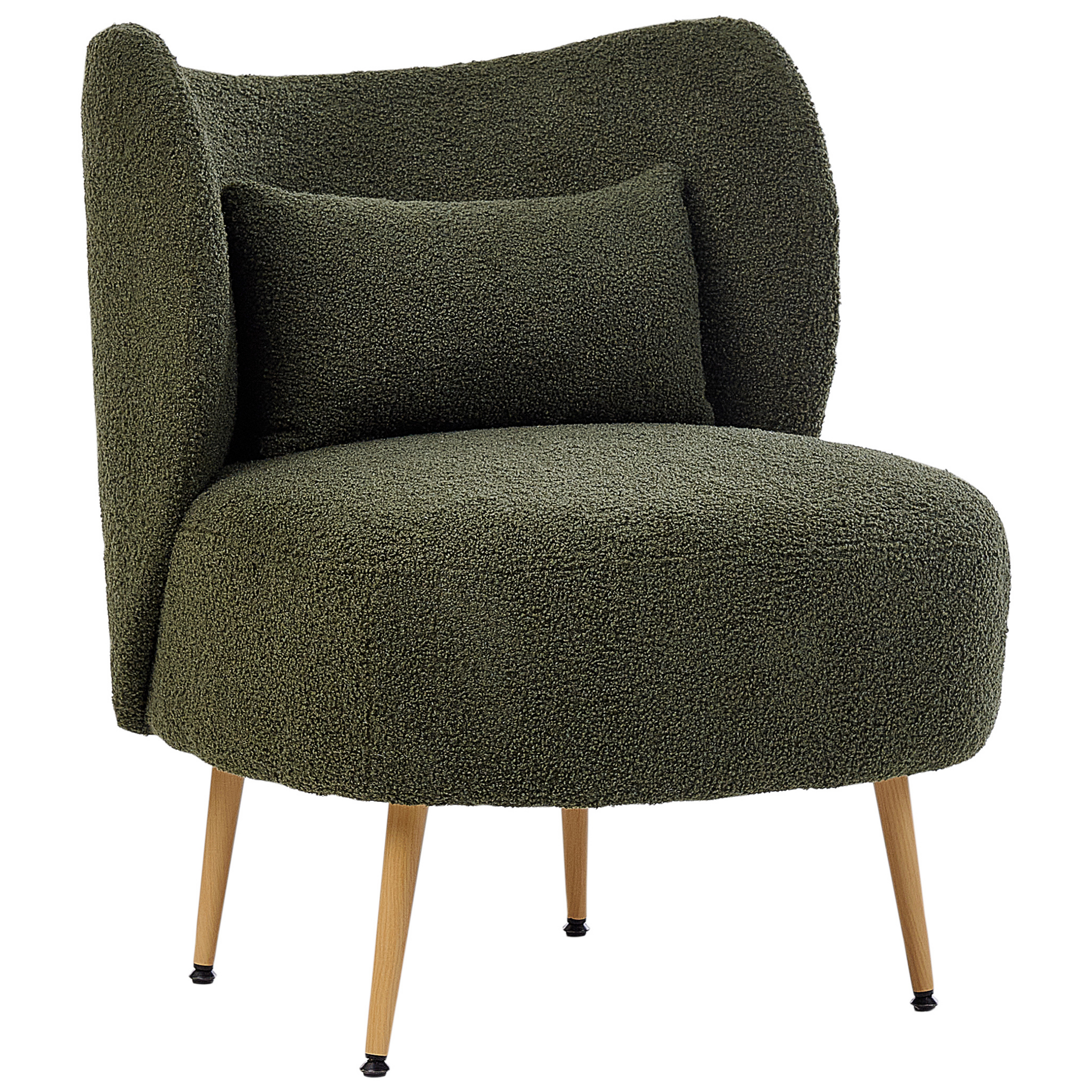 OTSBY II armchair with Boucle cushion Dark green [4]