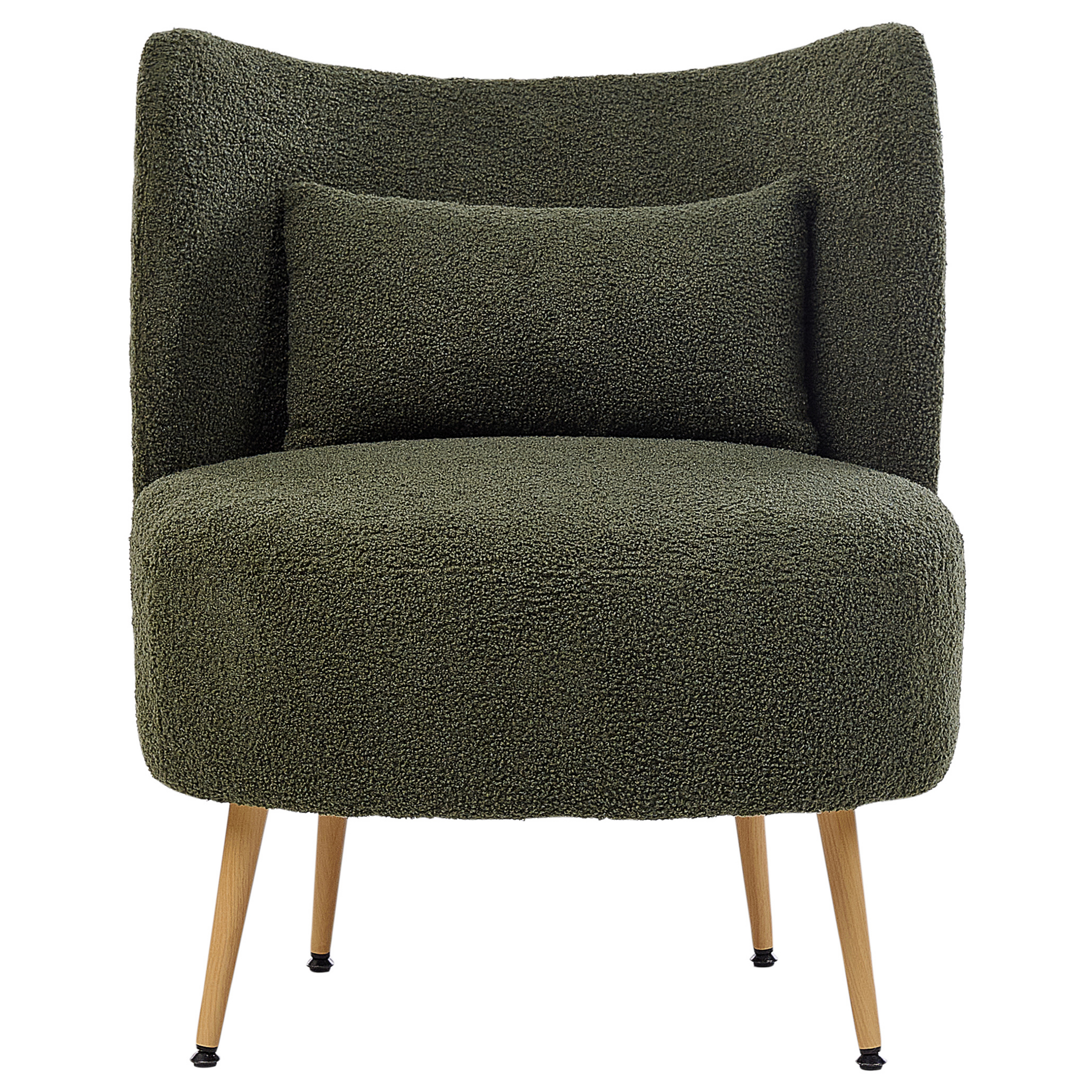 OTSBY II armchair with Boucle cushion Dark green [5]