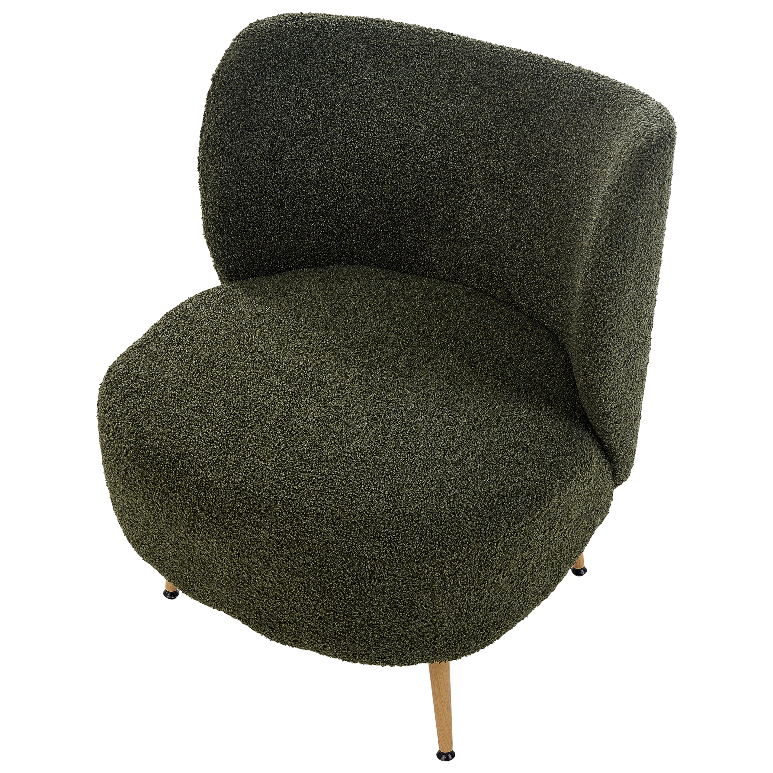 OTSBY II armchair with Boucle cushion Dark green [8]