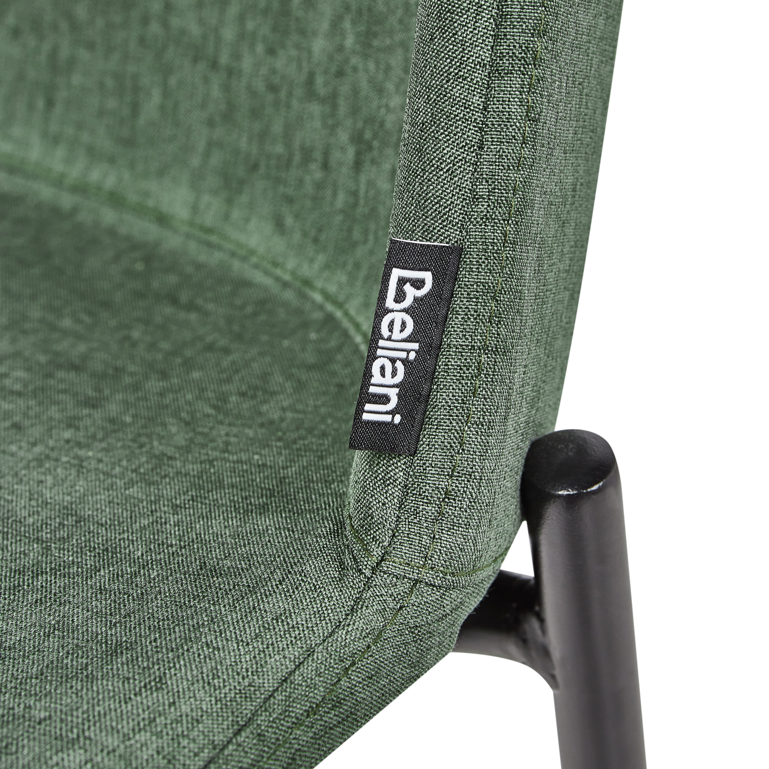 Set of 2 ESBON dining chairs Dark green [8]