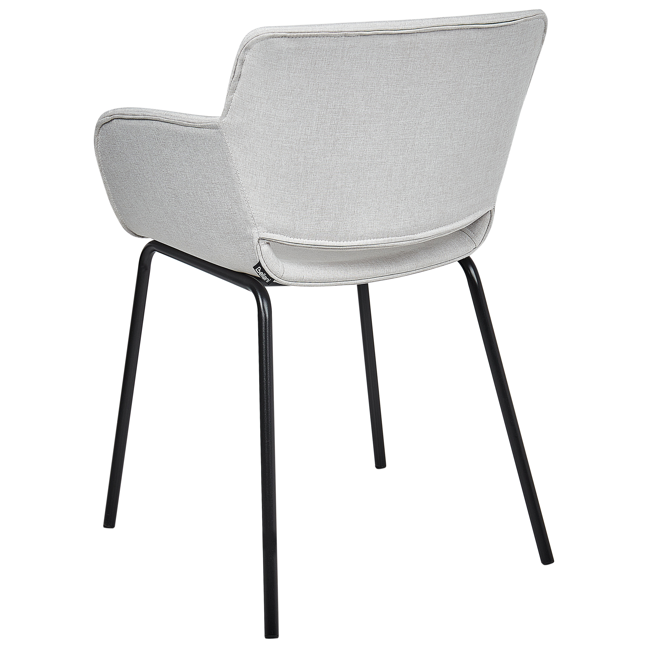 Set of 2 dining chairs AXTEL Light grey [5]