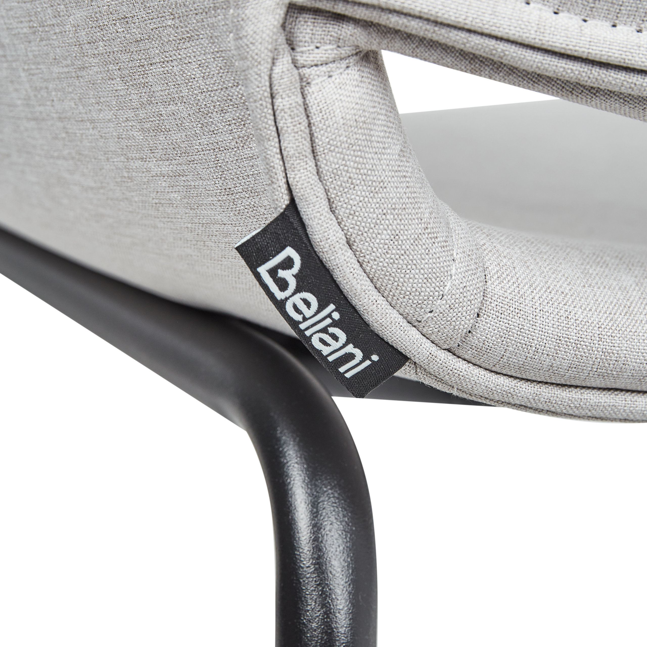 Set of 2 dining chairs AXTEL Light grey [8]