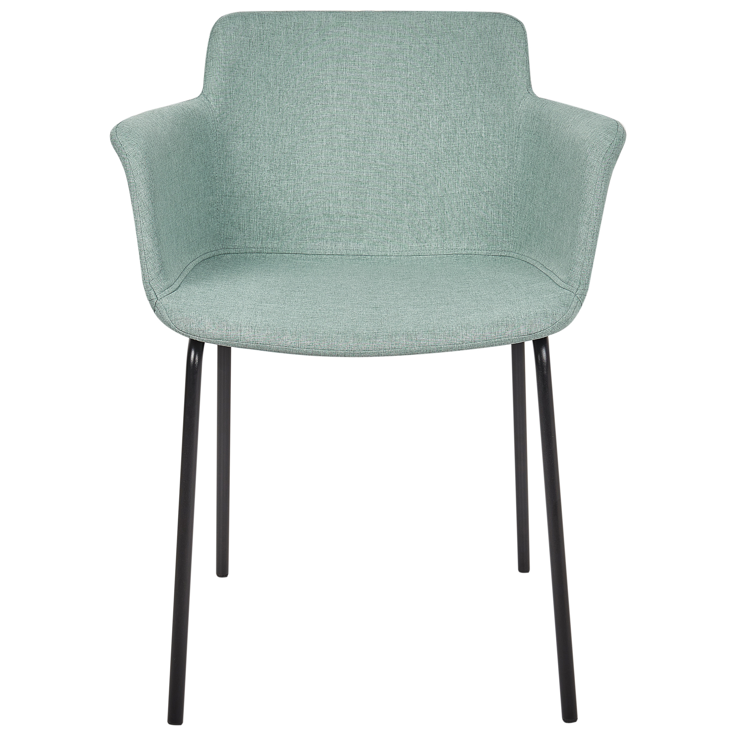 Set of 2 dining chairs BELFIELD Mint Green [4]