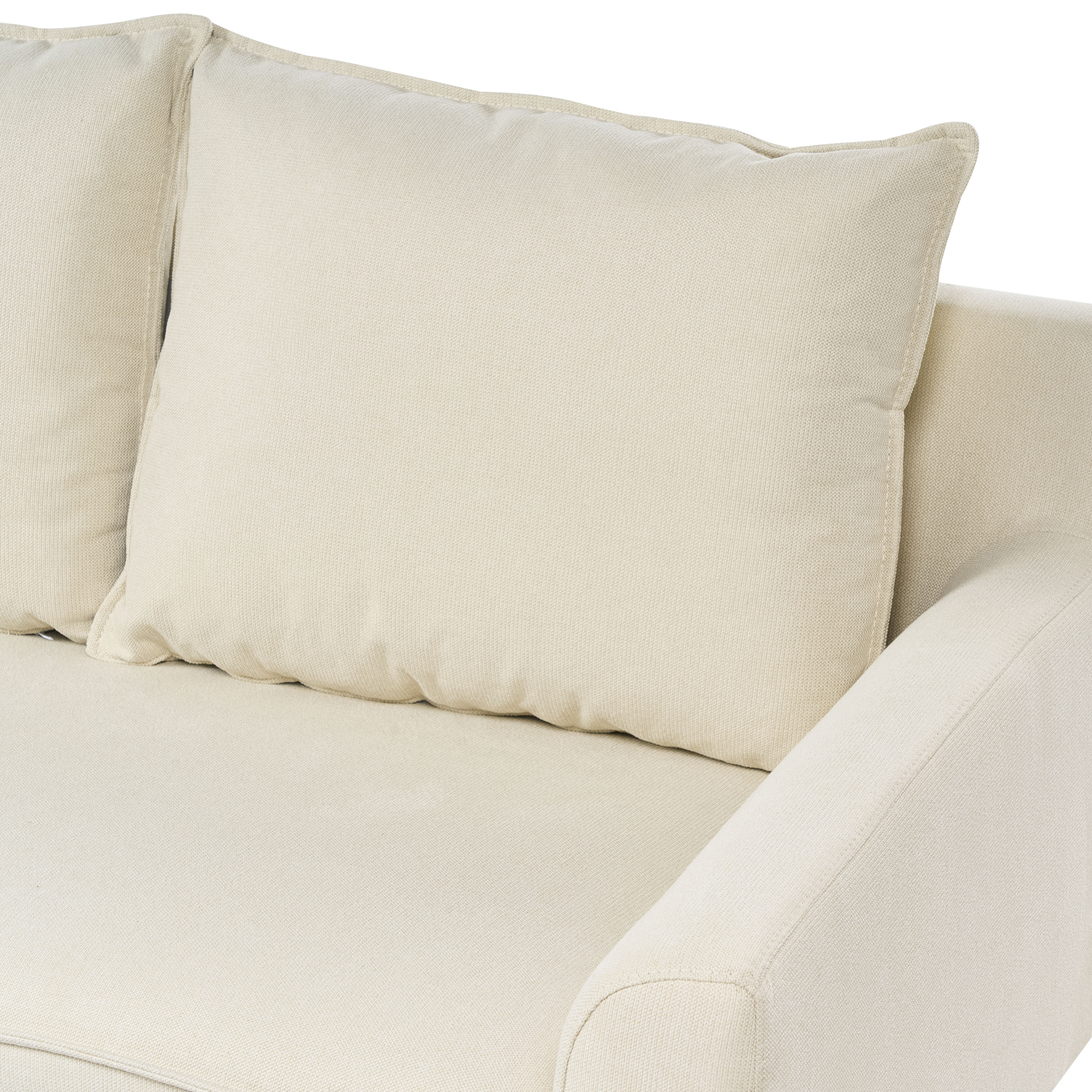 3-seater corner sofa ELVENES Light beige Left [8]