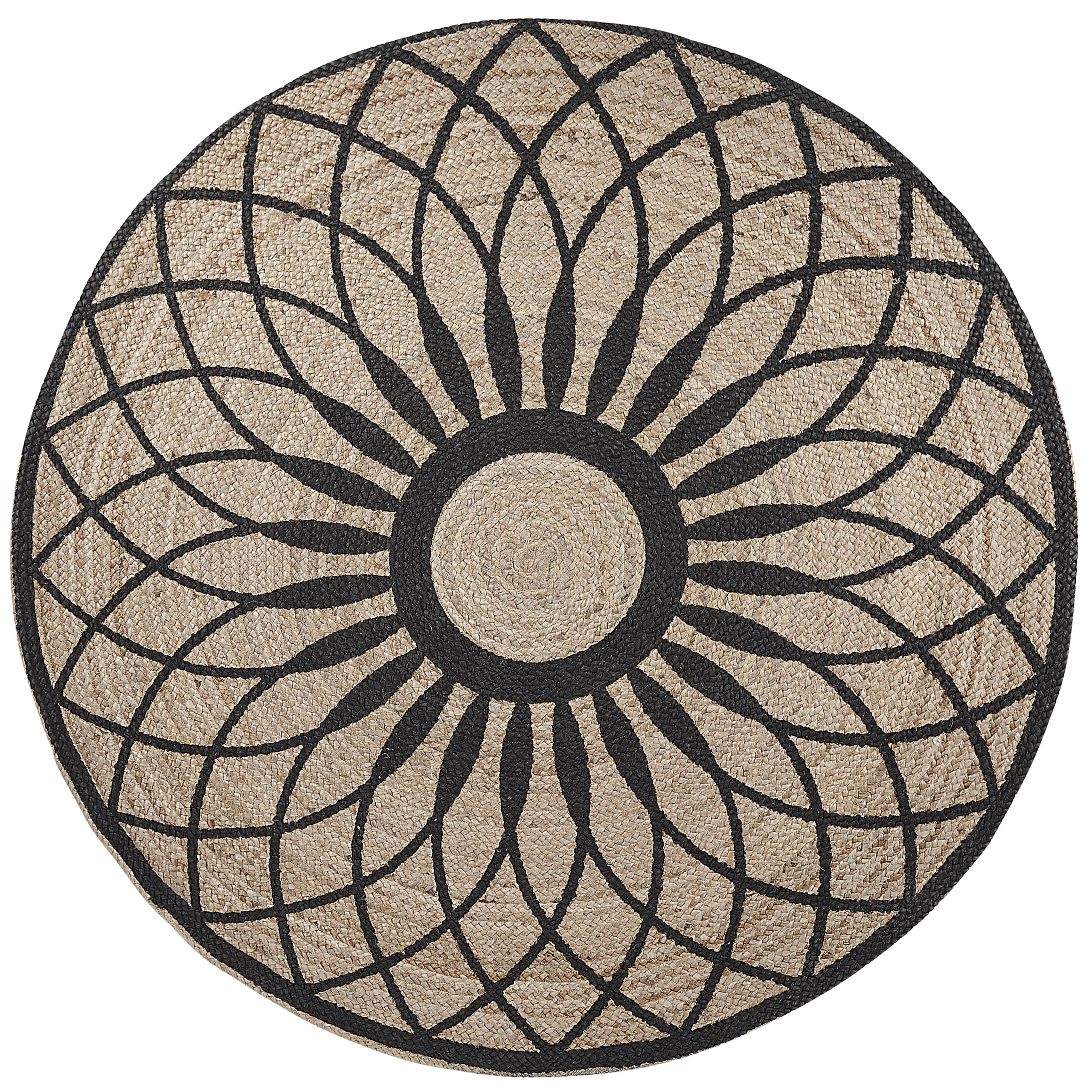 KULLAR Rug Beige ø 140 cm [4]