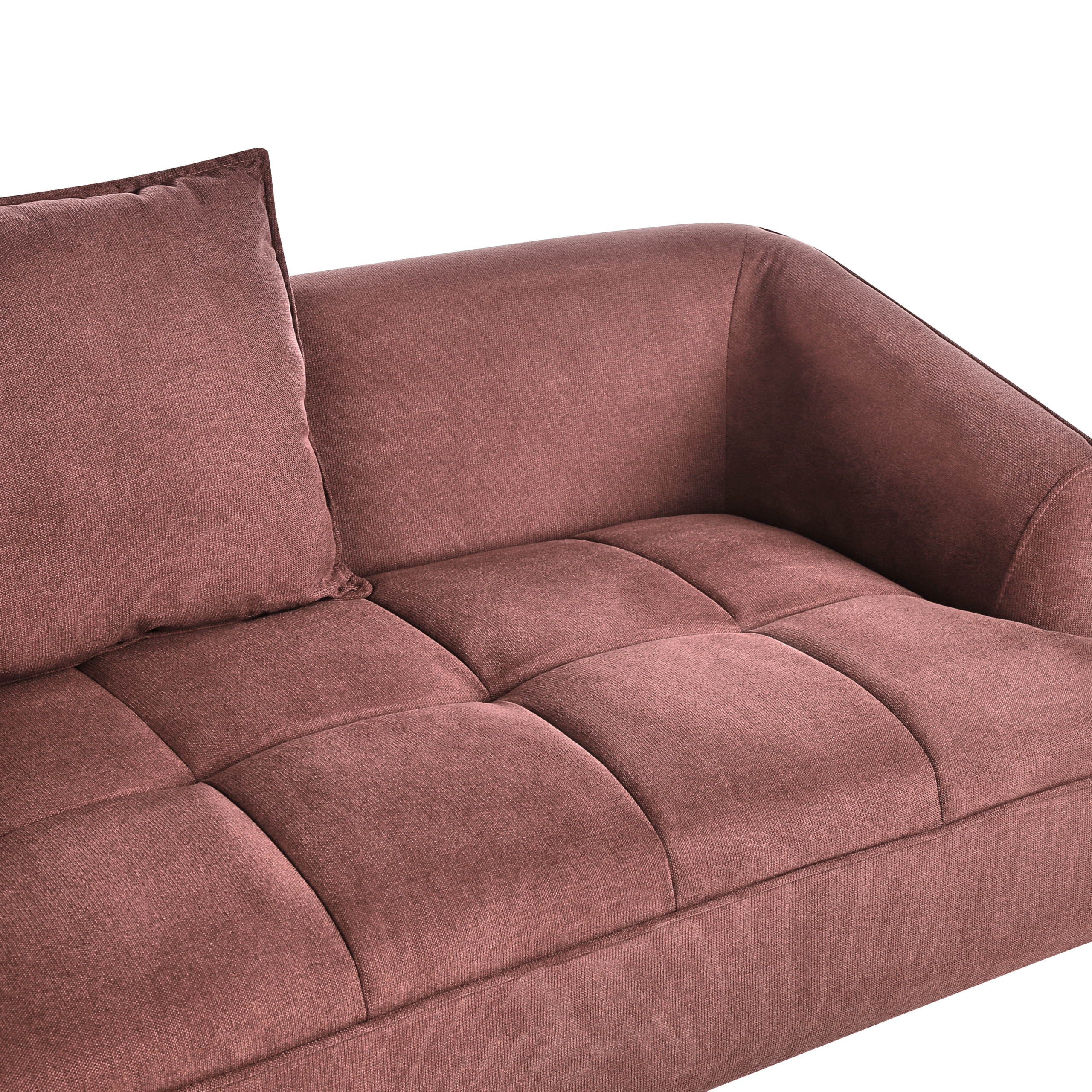 Canapea cu 2 locuri HOBRO  Bordo [8]