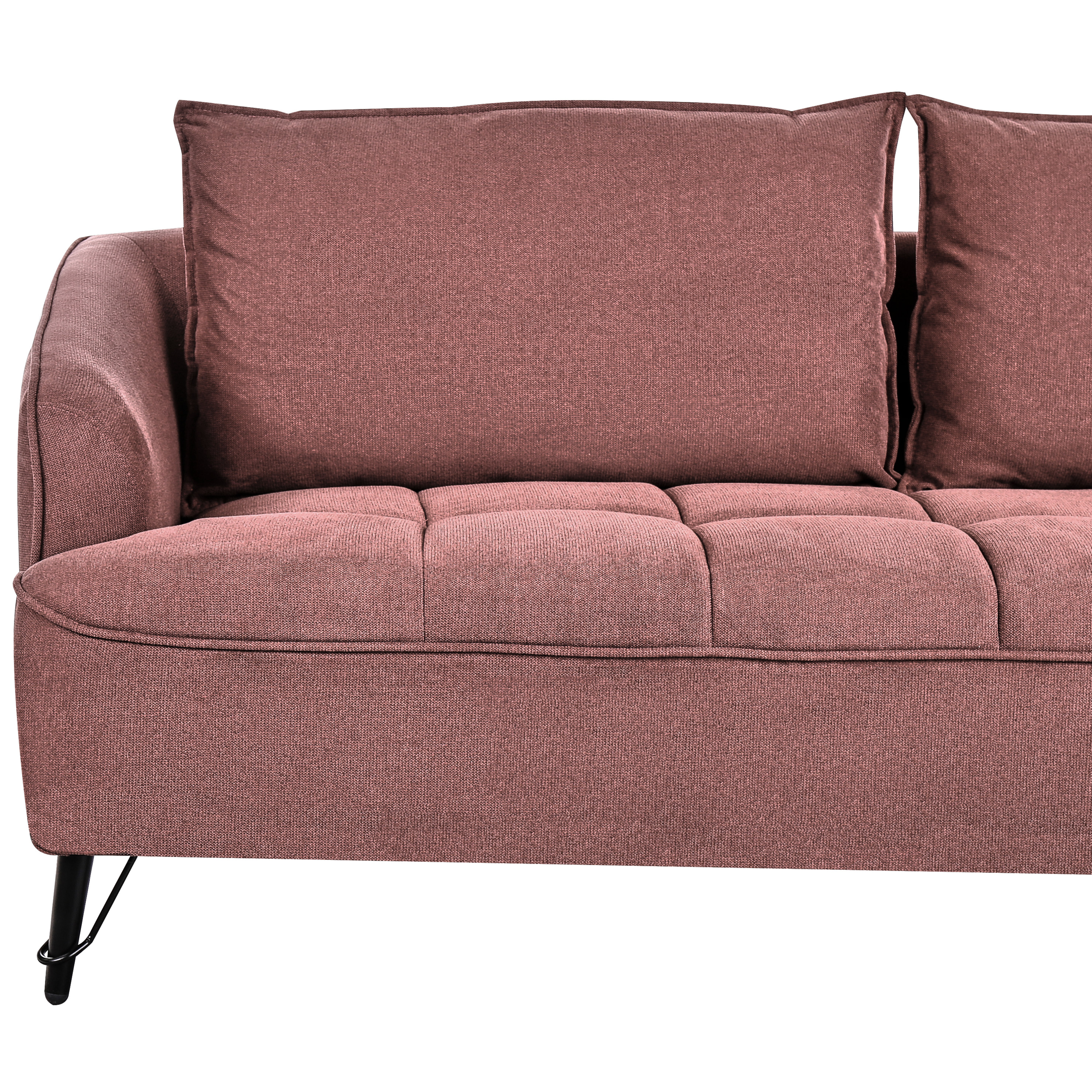 Canapea cu 3 locuri HOBRO  Bordo [6]