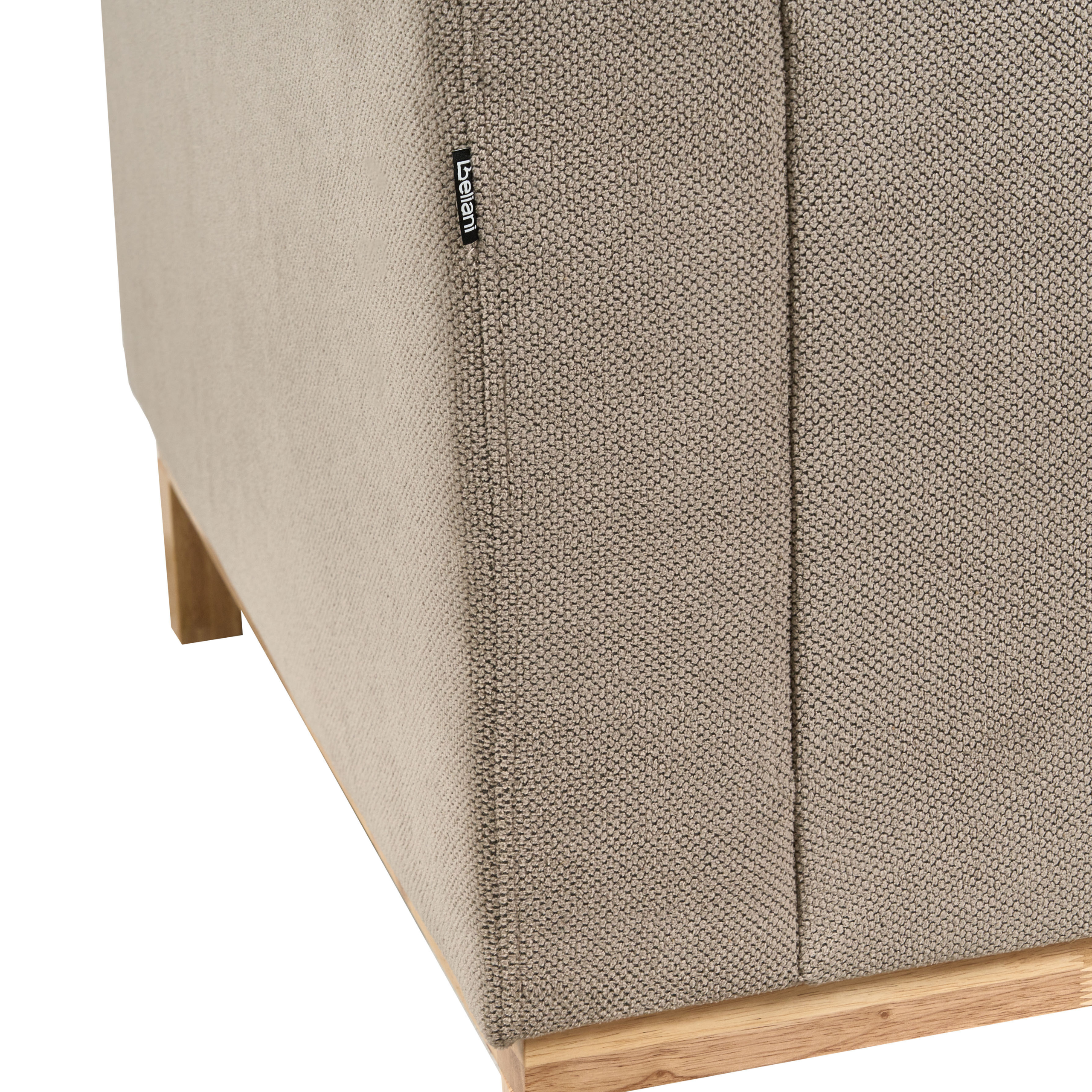 Colțar cu 4 locuri SIGGARD  Taupe Stânga [11]