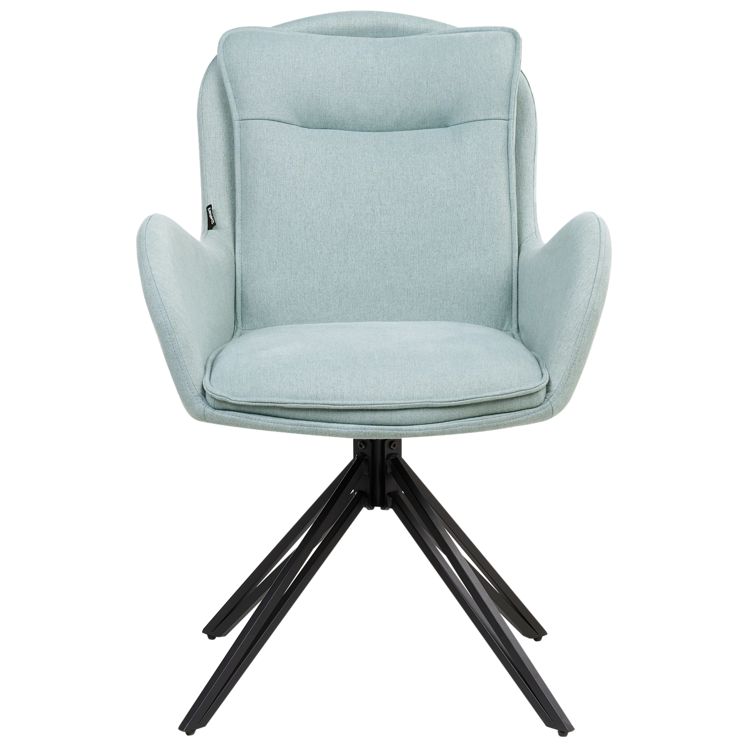 Set de 2 scaune dining Pivotant AVELAR Verde mentă [4]