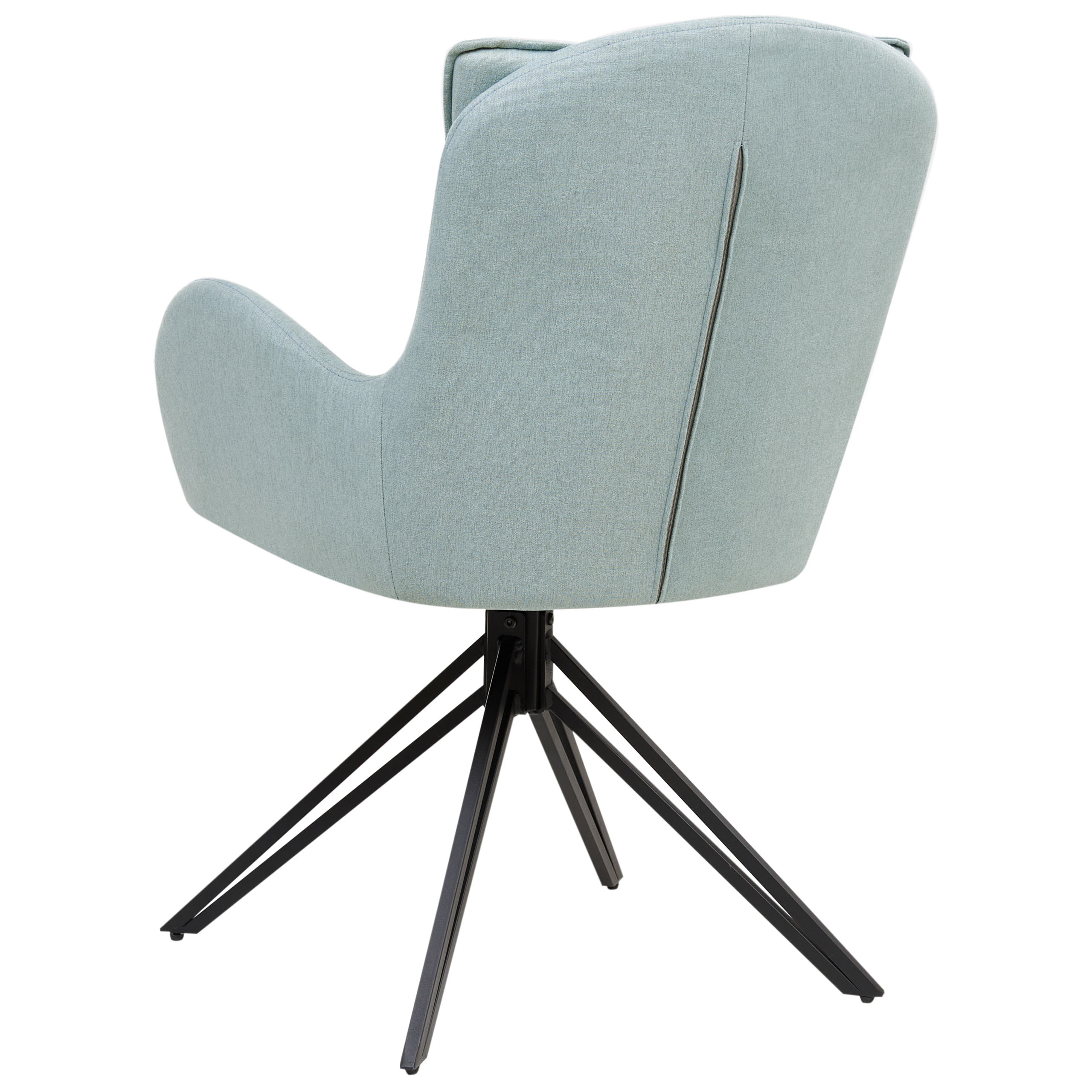 Set de 2 scaune dining Pivotant AVELAR Verde mentă [5]