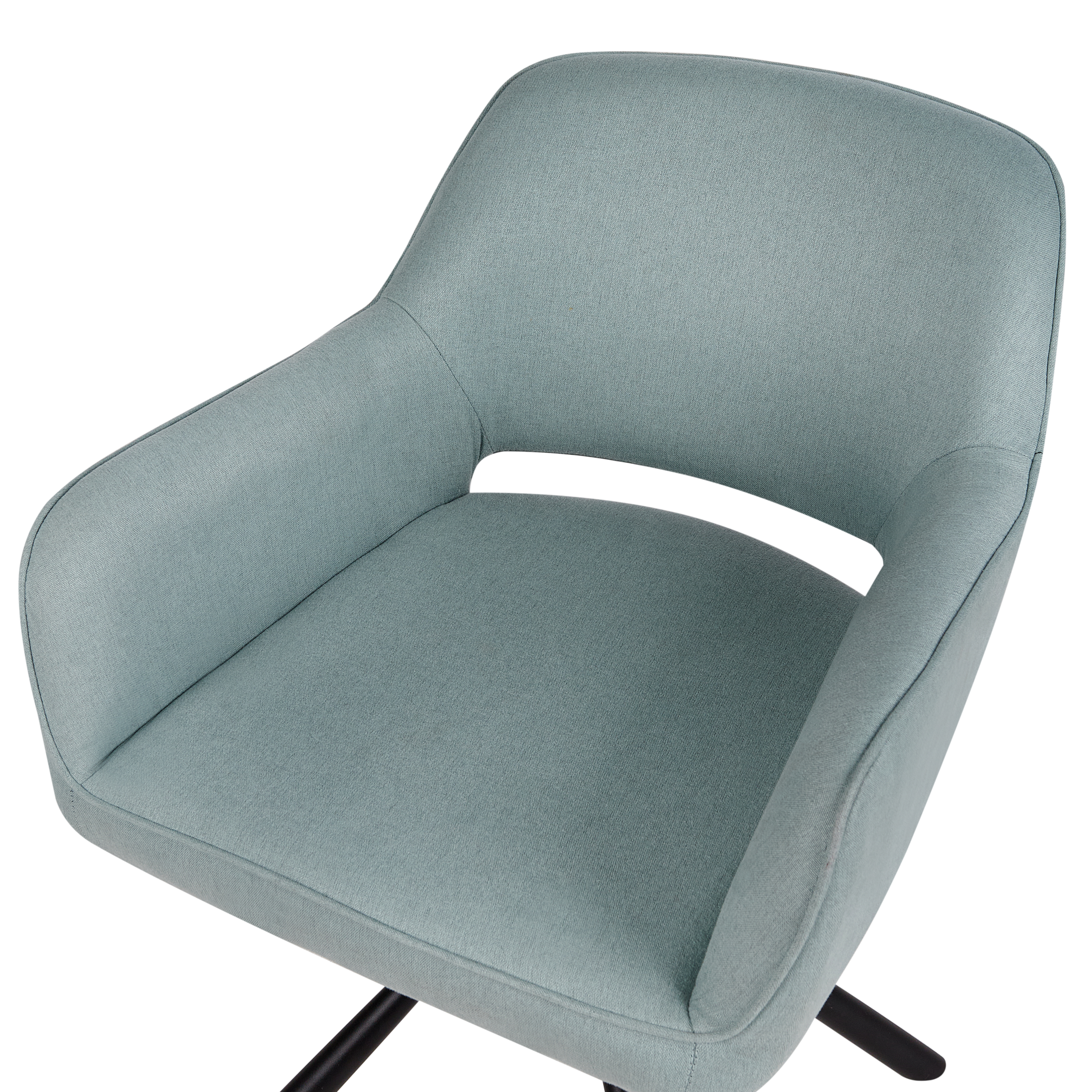 Set de 2 scaune dining Pivotant LOURES Verde mentă [7]