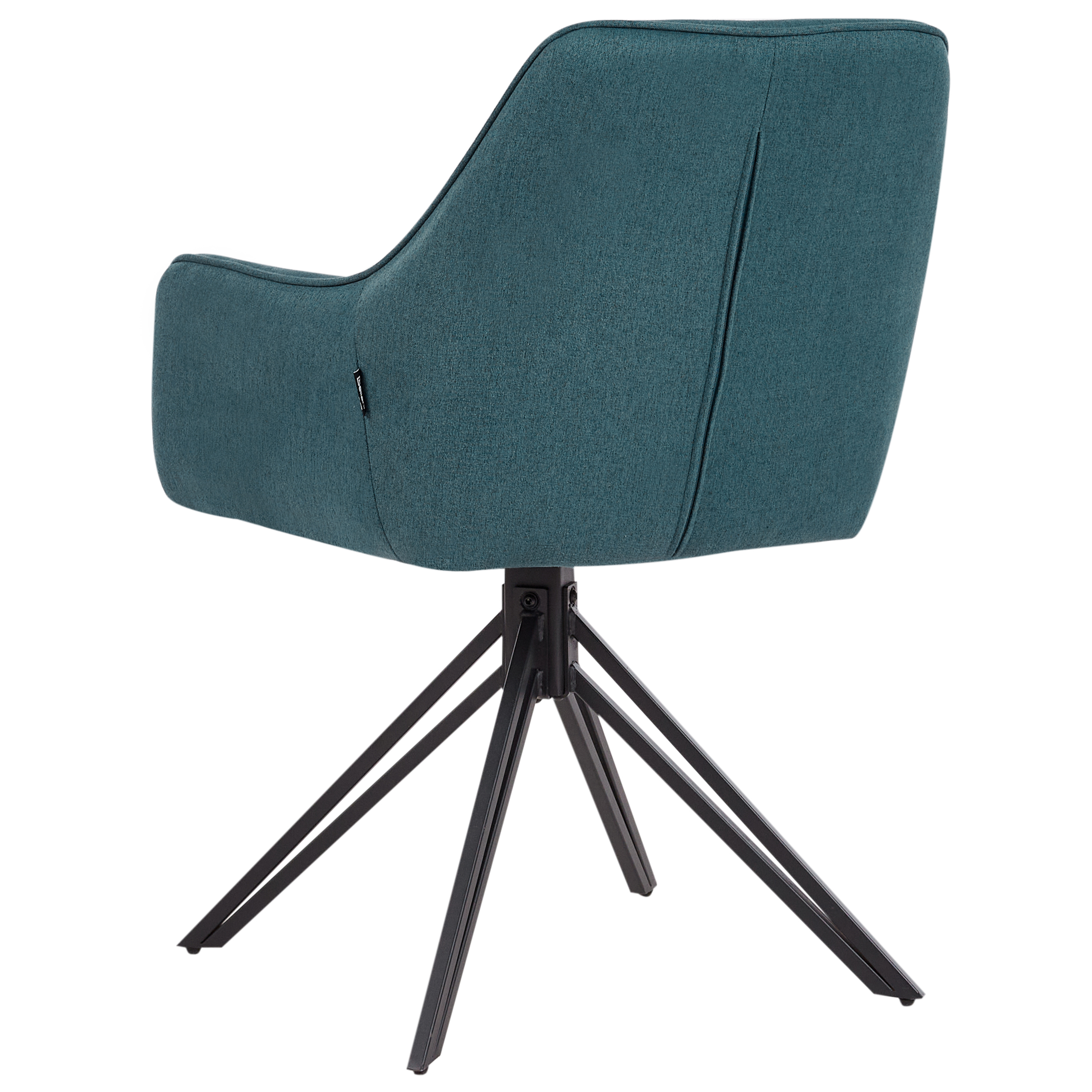 Set of 2 dining chairs JODAR Swivel Green Blue [6]