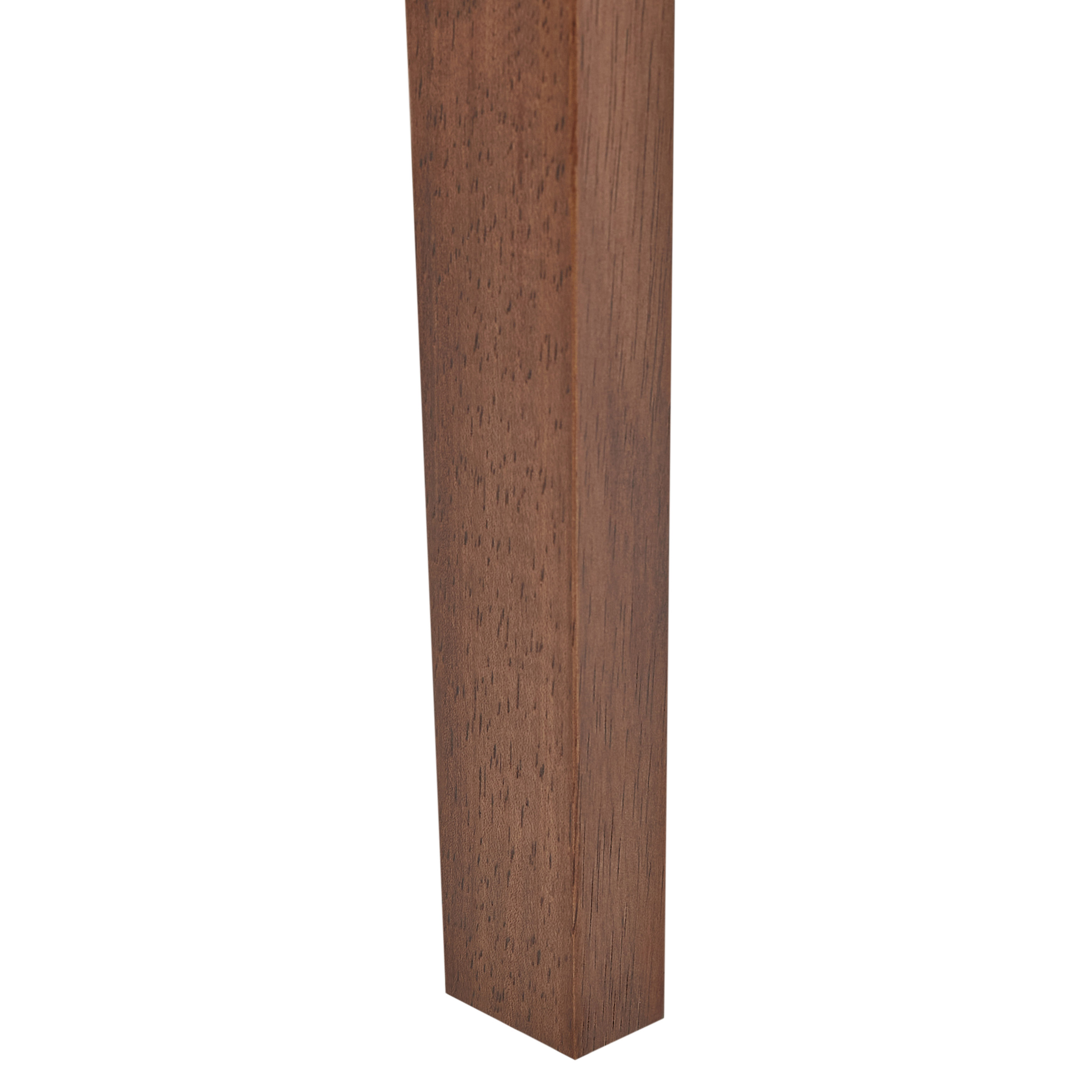 Set of 2 dining chairs ISLE Wood Brown/Beige [8]