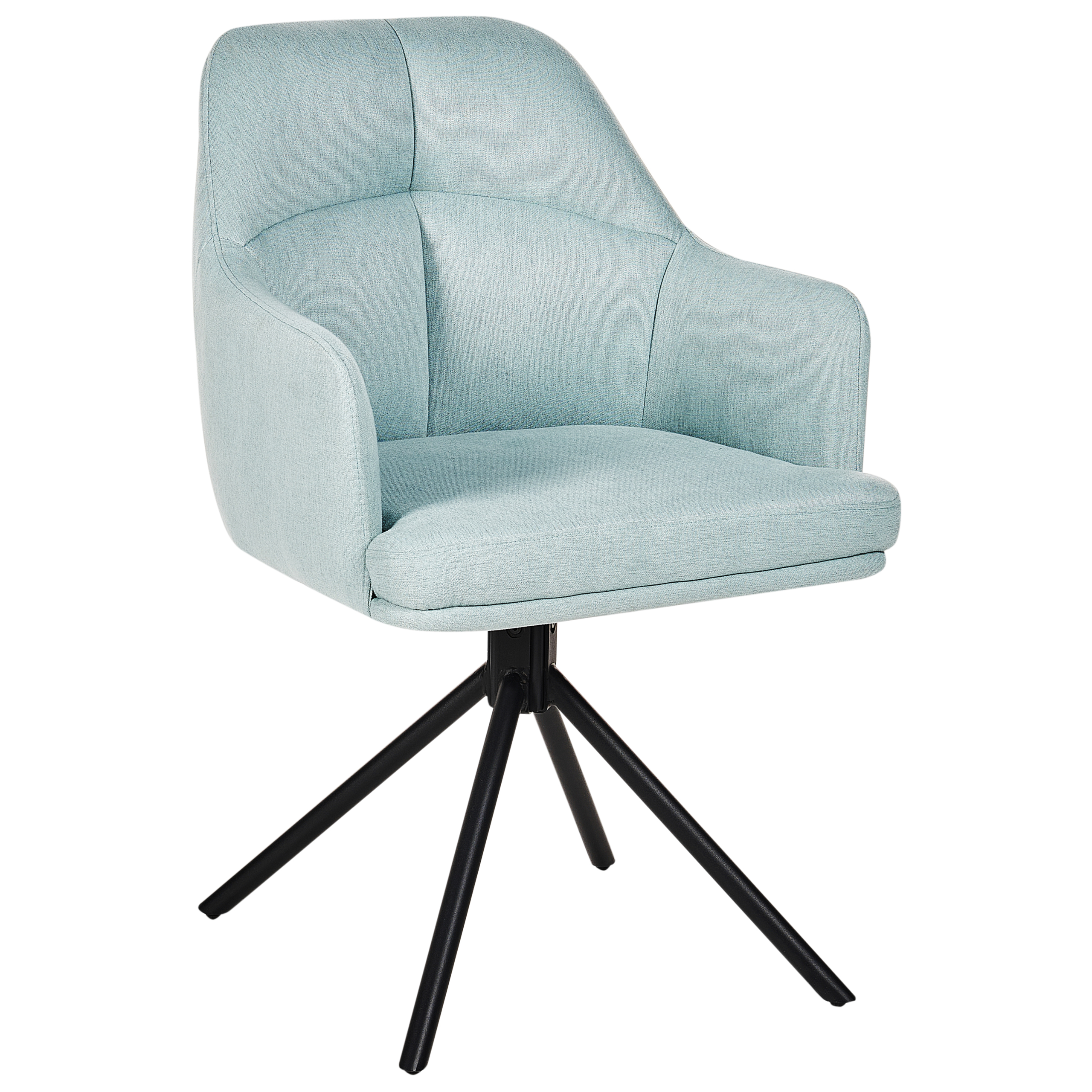 Set of 2 dining chairs MIRA Swivel Mint Green [5]