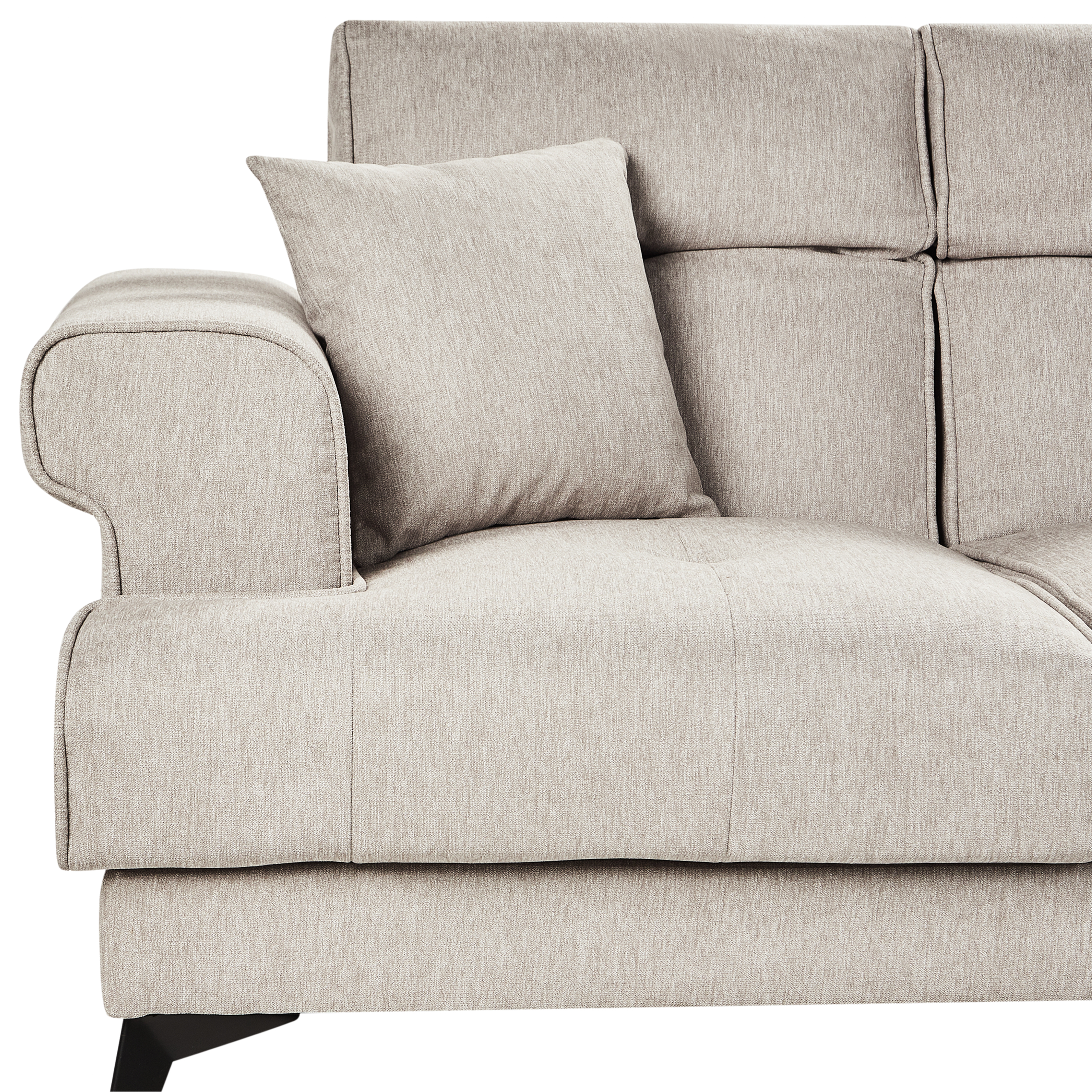 Canapea cu 2 locuri SKIVE  Taupe [7]