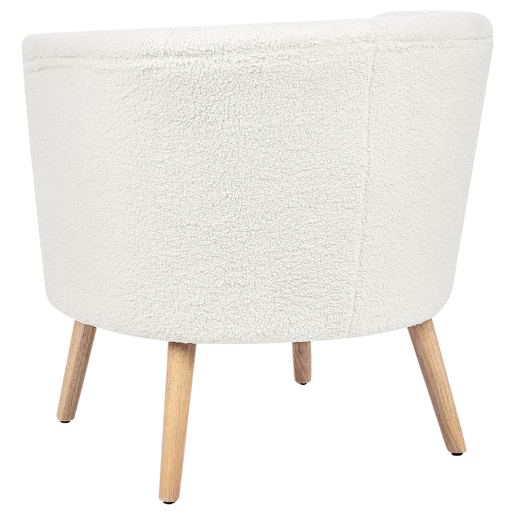 Fotoliu ODENZEN Boucle Alb [6]