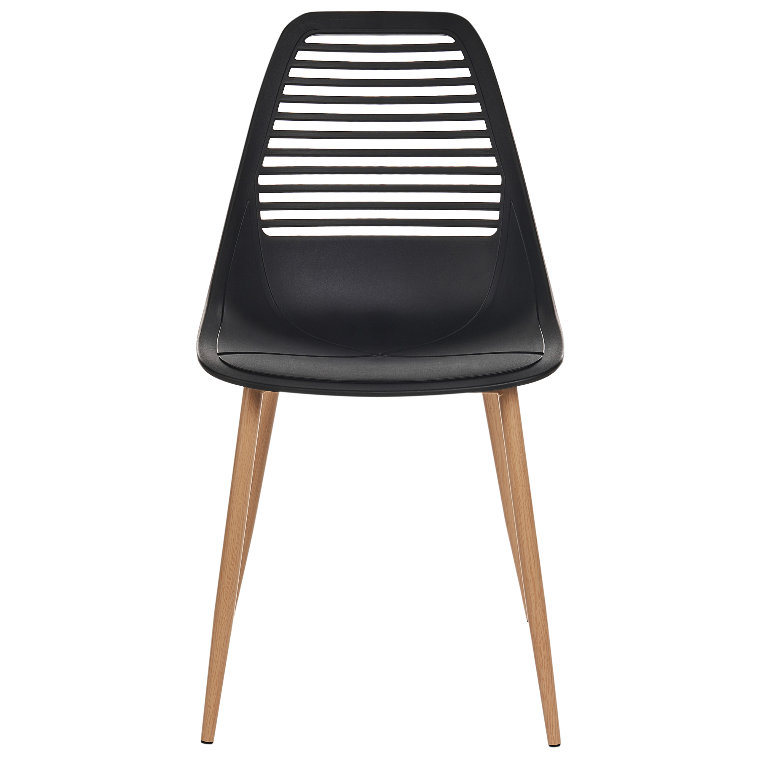 Set of 4 dining chairs MONTELLO Black [4]