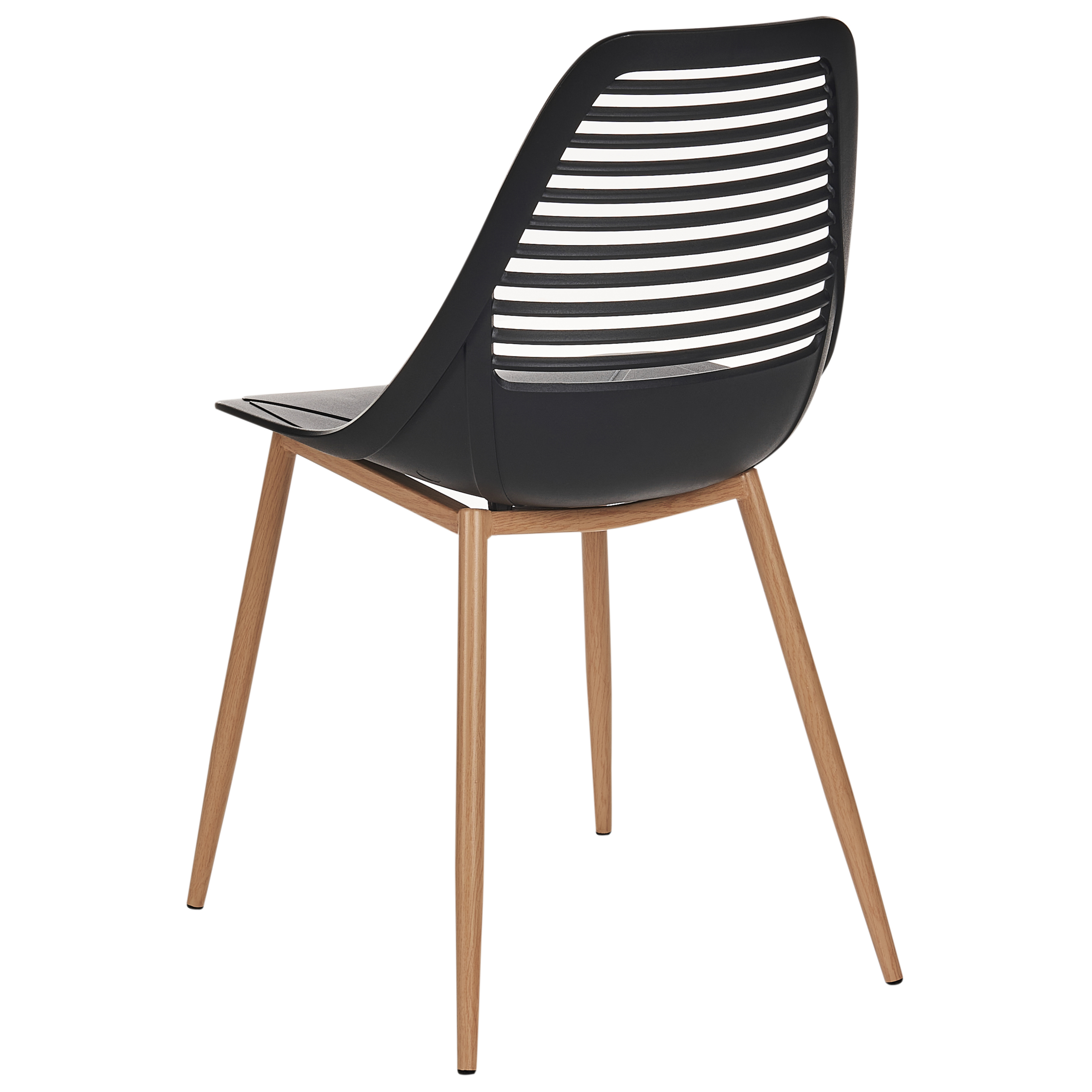 Set of 4 dining chairs MONTELLO Black [5]