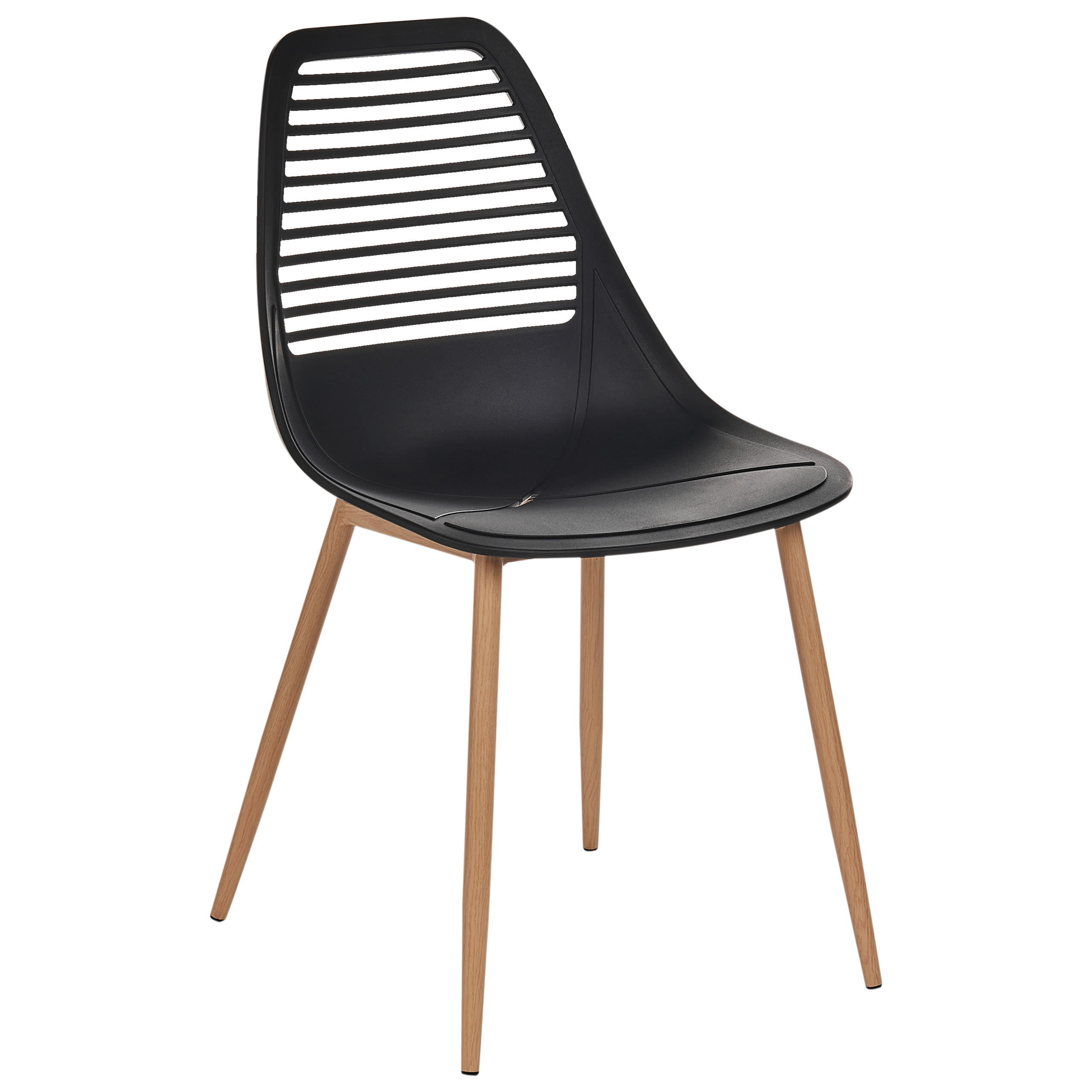 Set of 4 dining chairs MONTELLO Black [6]