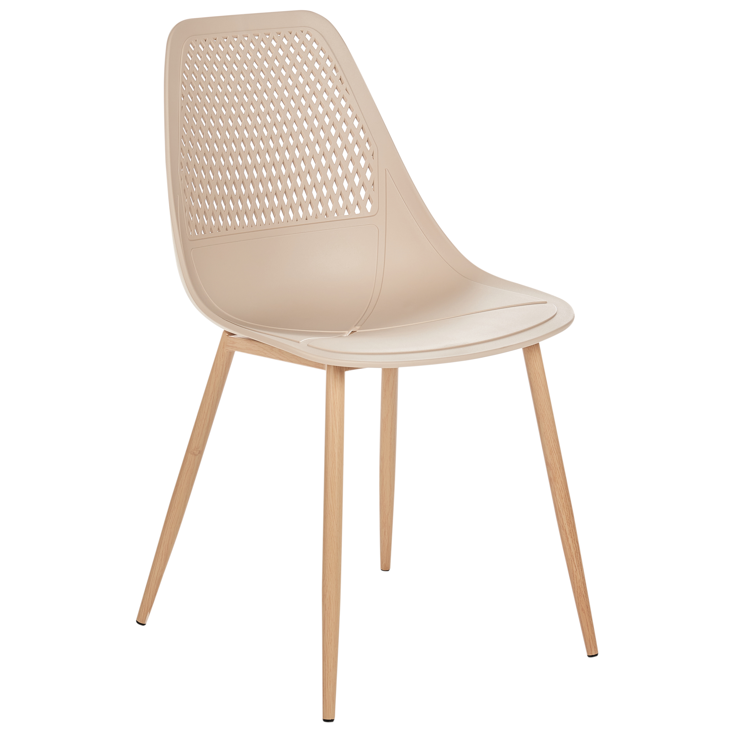 Set de 4 scaune dining HAZELTON Bej [6]