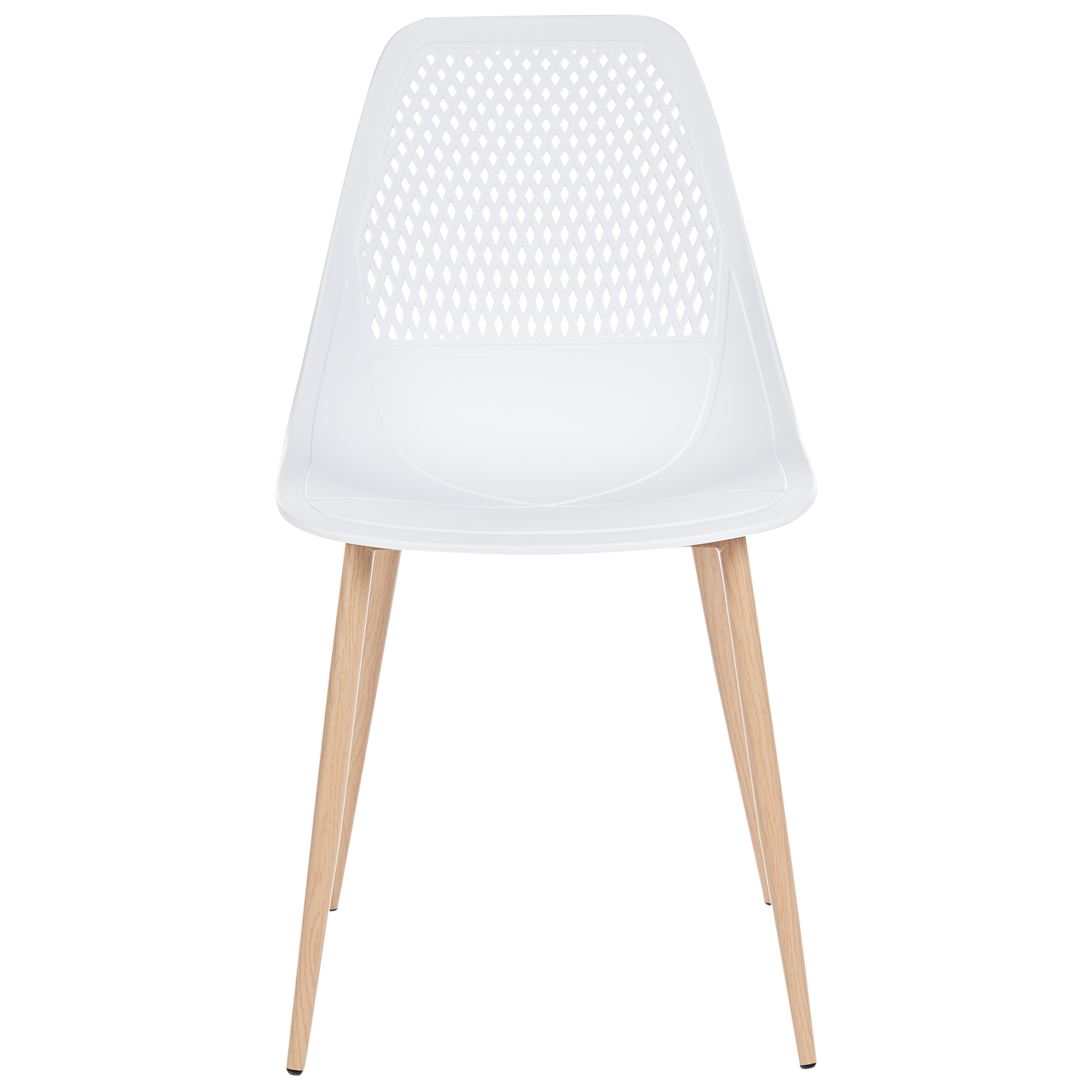 Set de 4 scaune dining HAZELTON Alb [4]