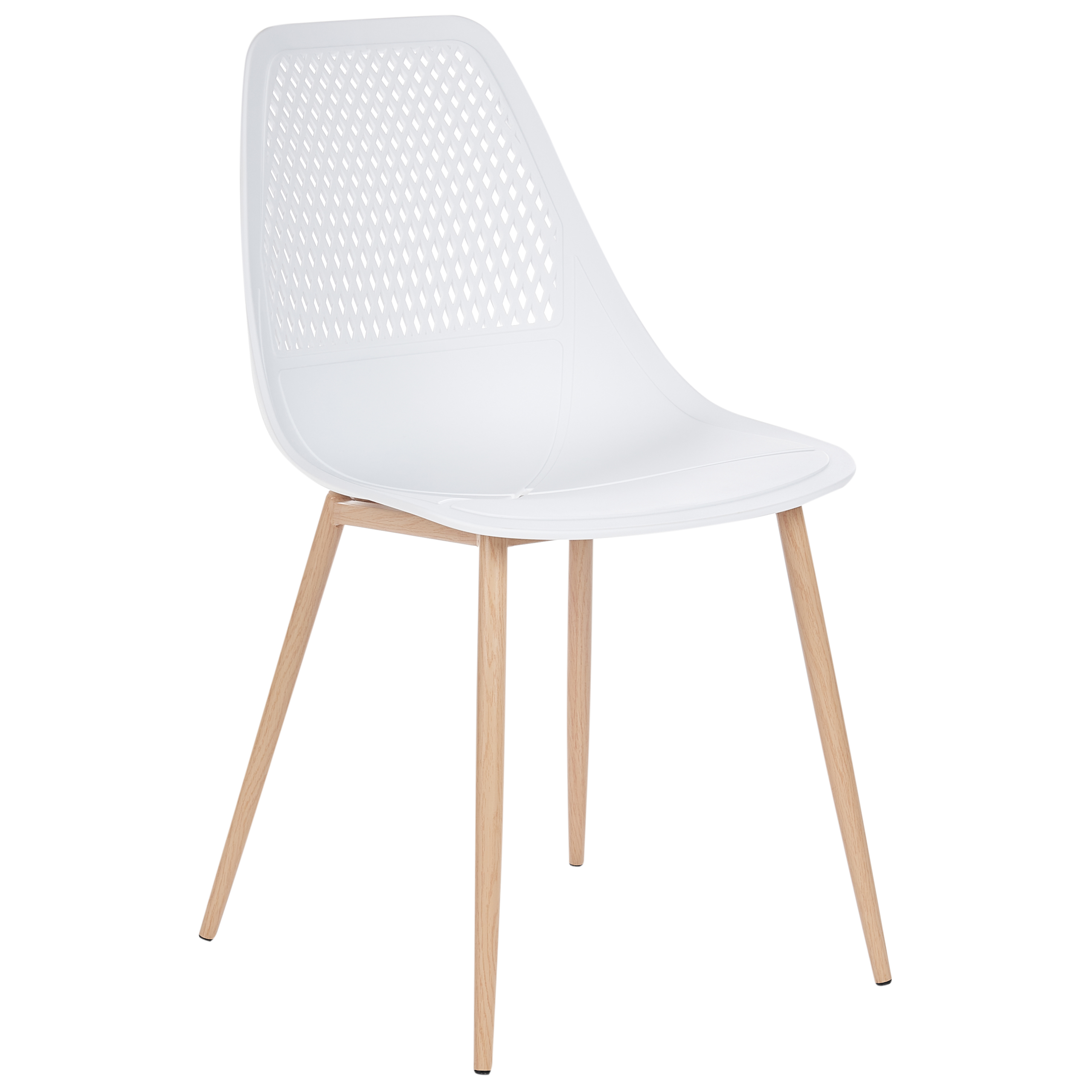 Set de 4 scaune dining HAZELTON Alb [6]