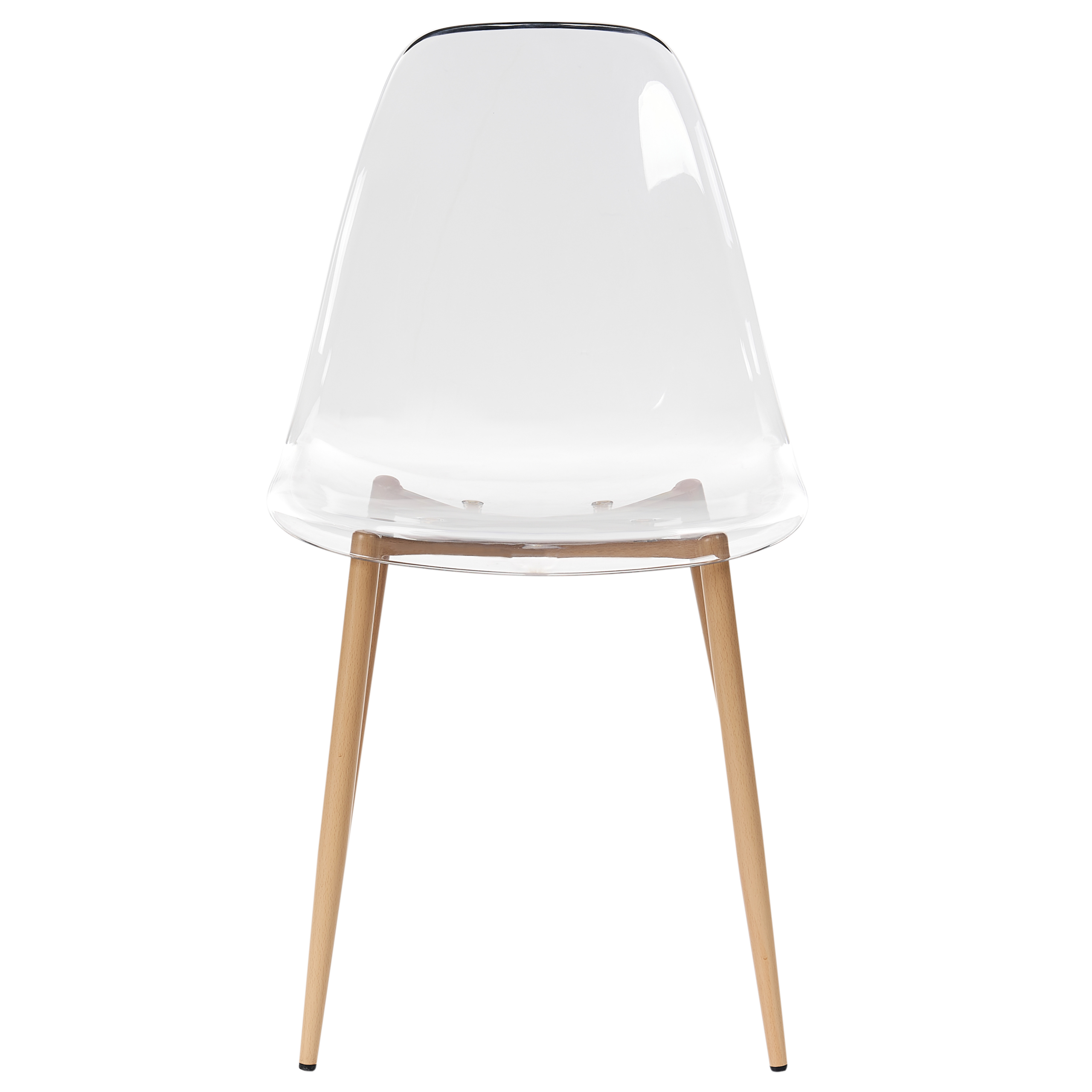 Set de 4 scaune dining TAKILMA Transparent [4]