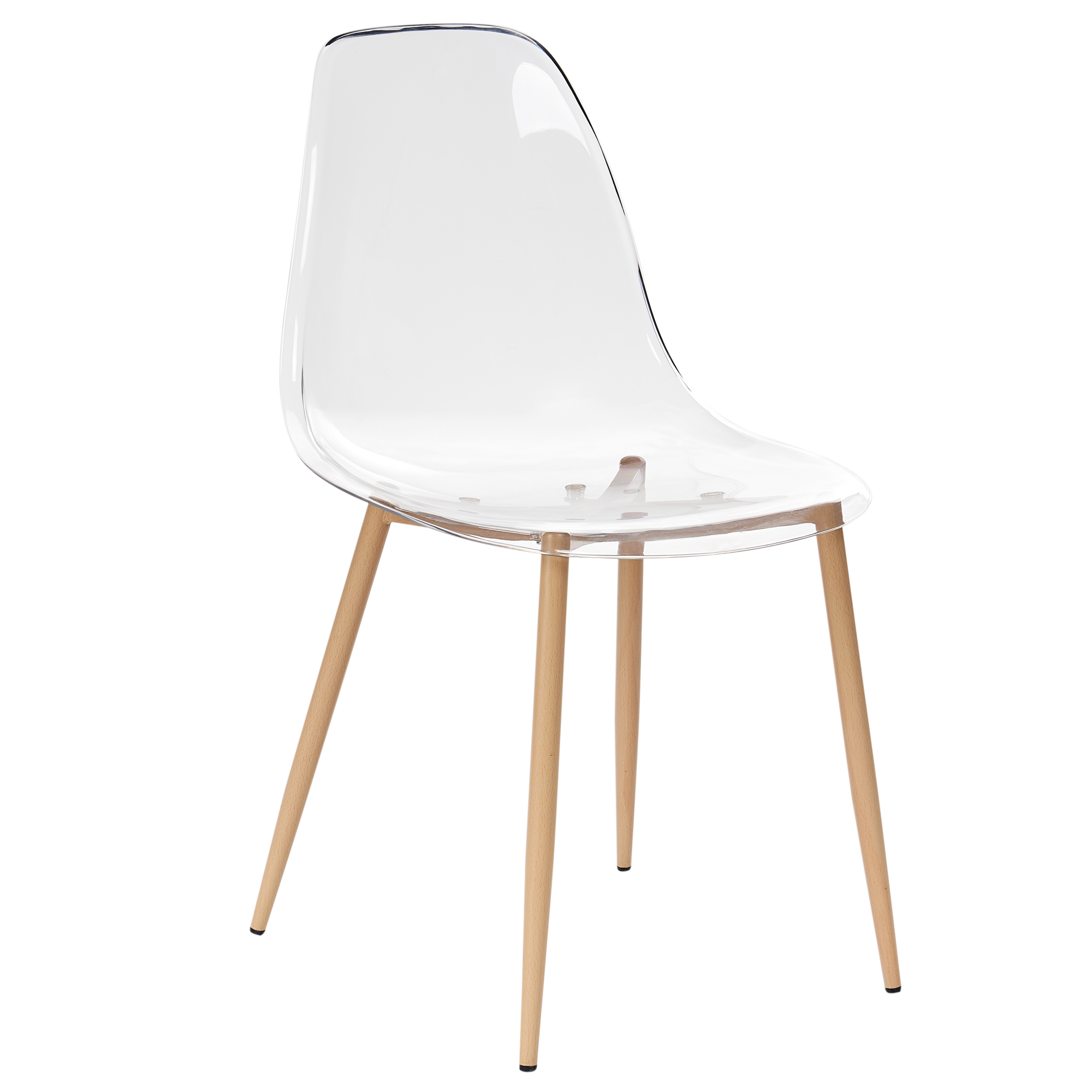 Set de 4 scaune dining TAKILMA Transparent [6]