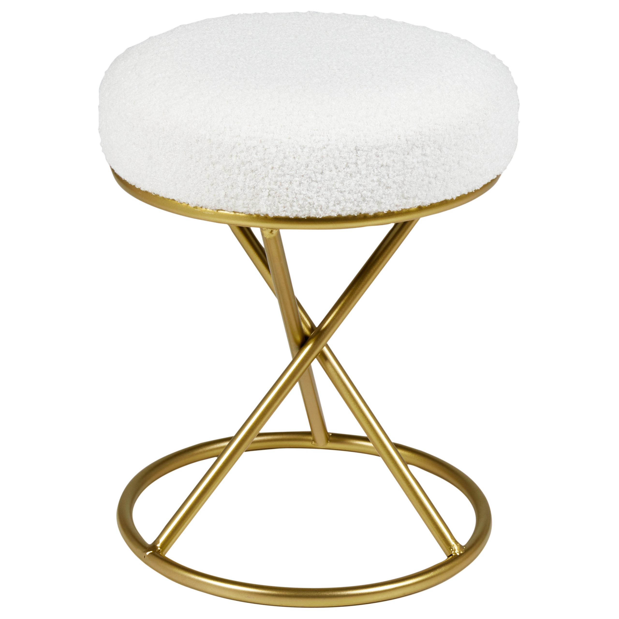 Stool PRESHO Boucle Off-White [4]