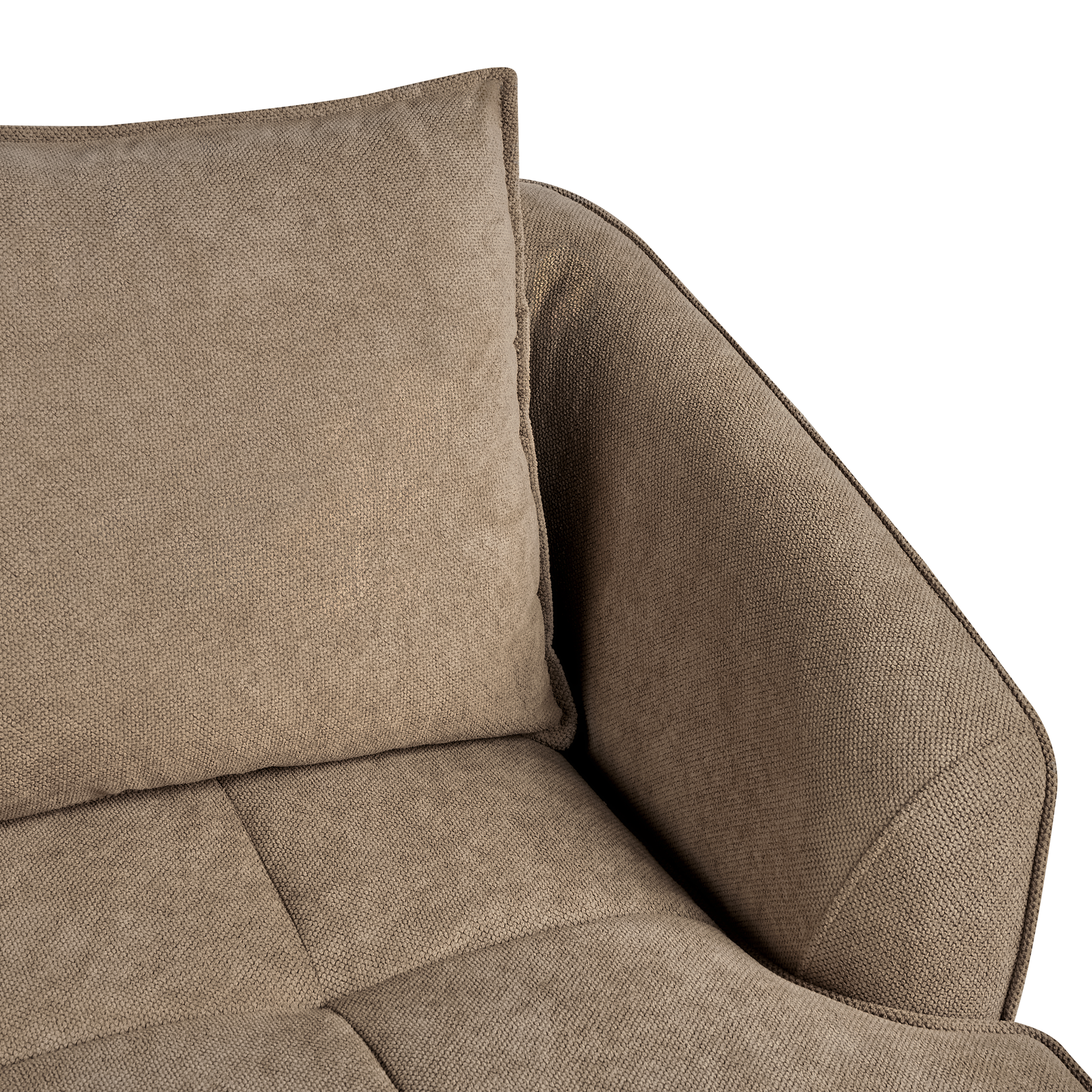 HOBRO 3-seater sofa Light brown [7]