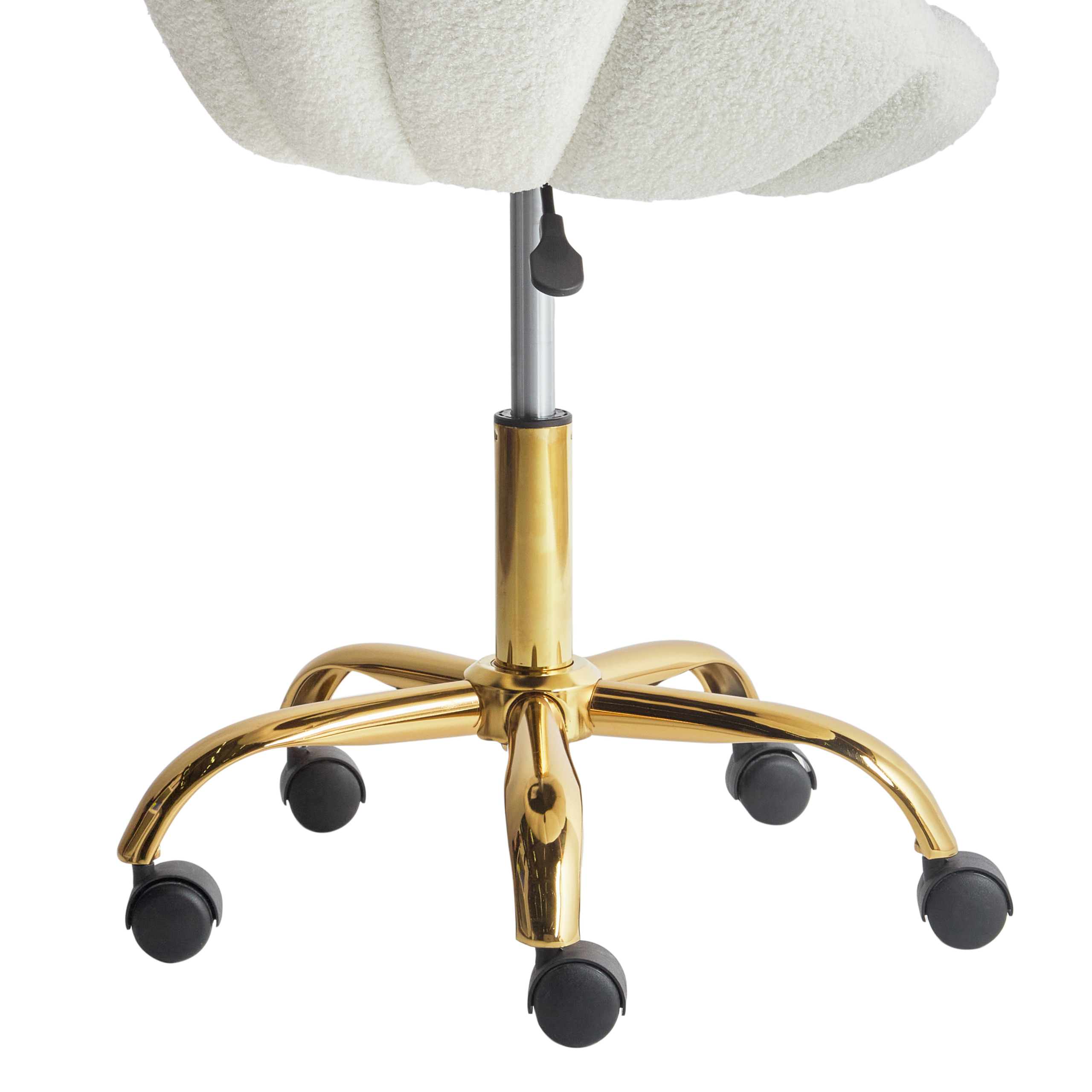 Office Chair ANNABELLE Boucle White [9]