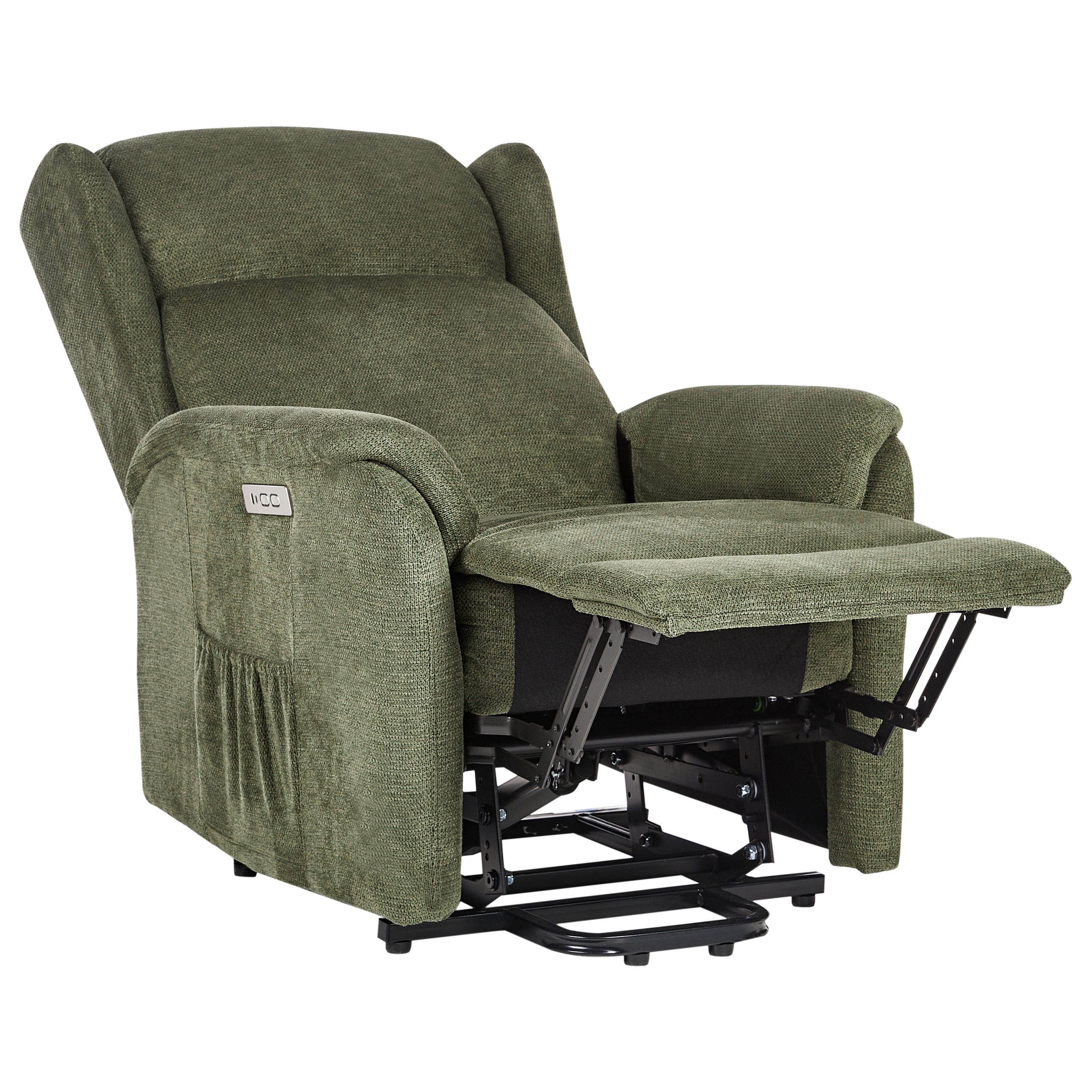 Fotoliu cu recliner electric ELEGY Suport pentru picioare retractabil  Verde [5]