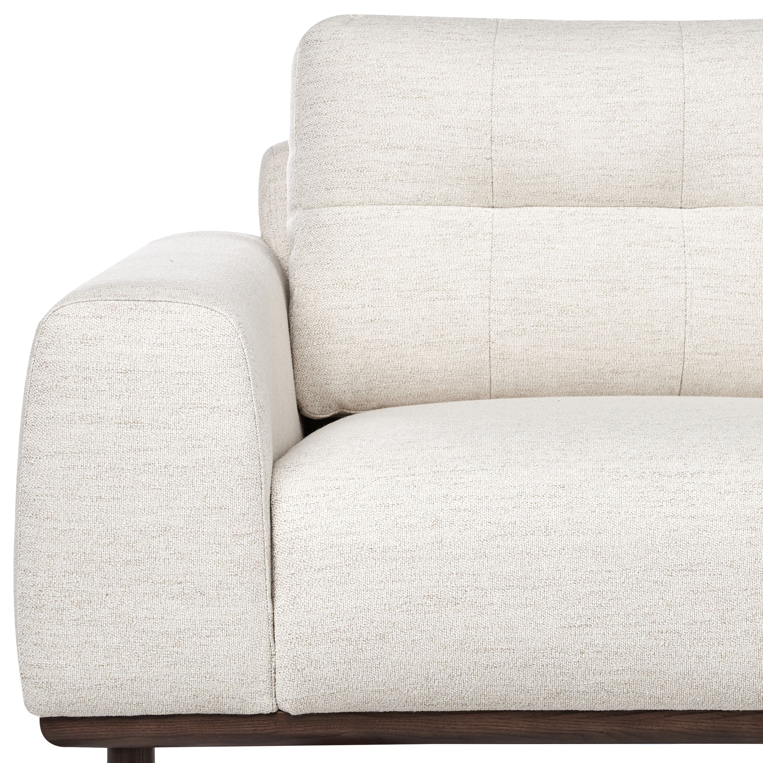 Canapea cu 2 locuri LAURILA  Bej deschis [6]