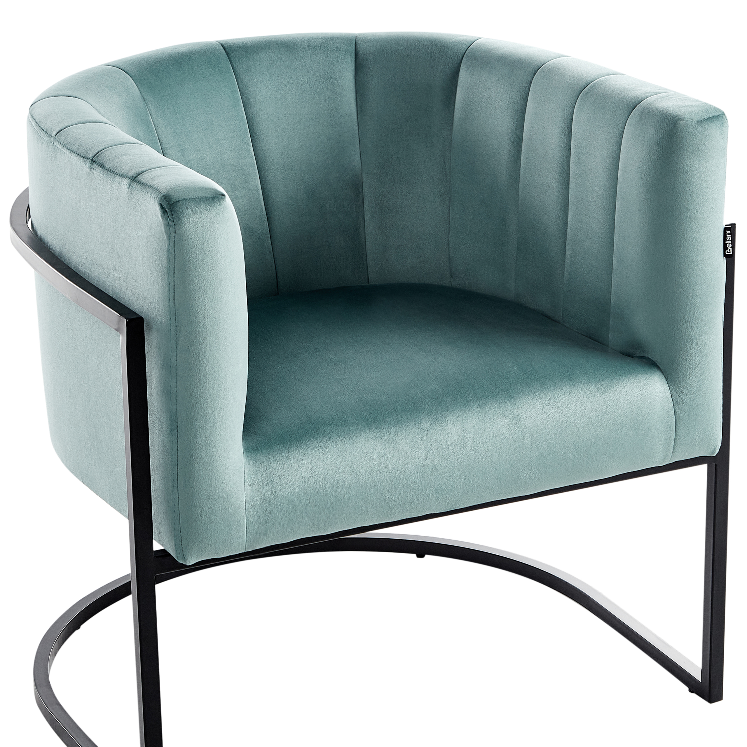 LARVIK II armchair Velvet Mint green [6]