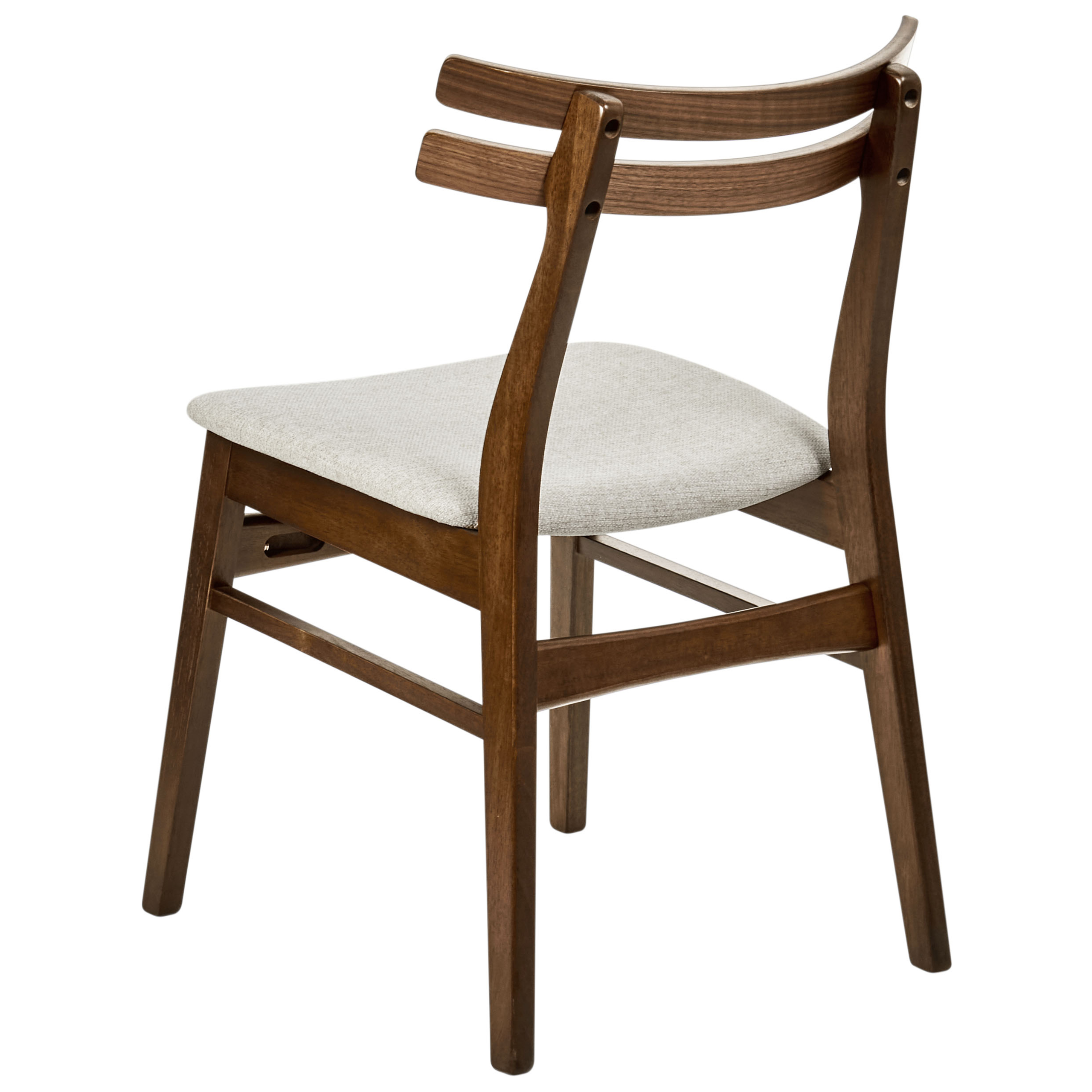 CYNTHIANA dining chair set of 2 Wood Light beige [6]