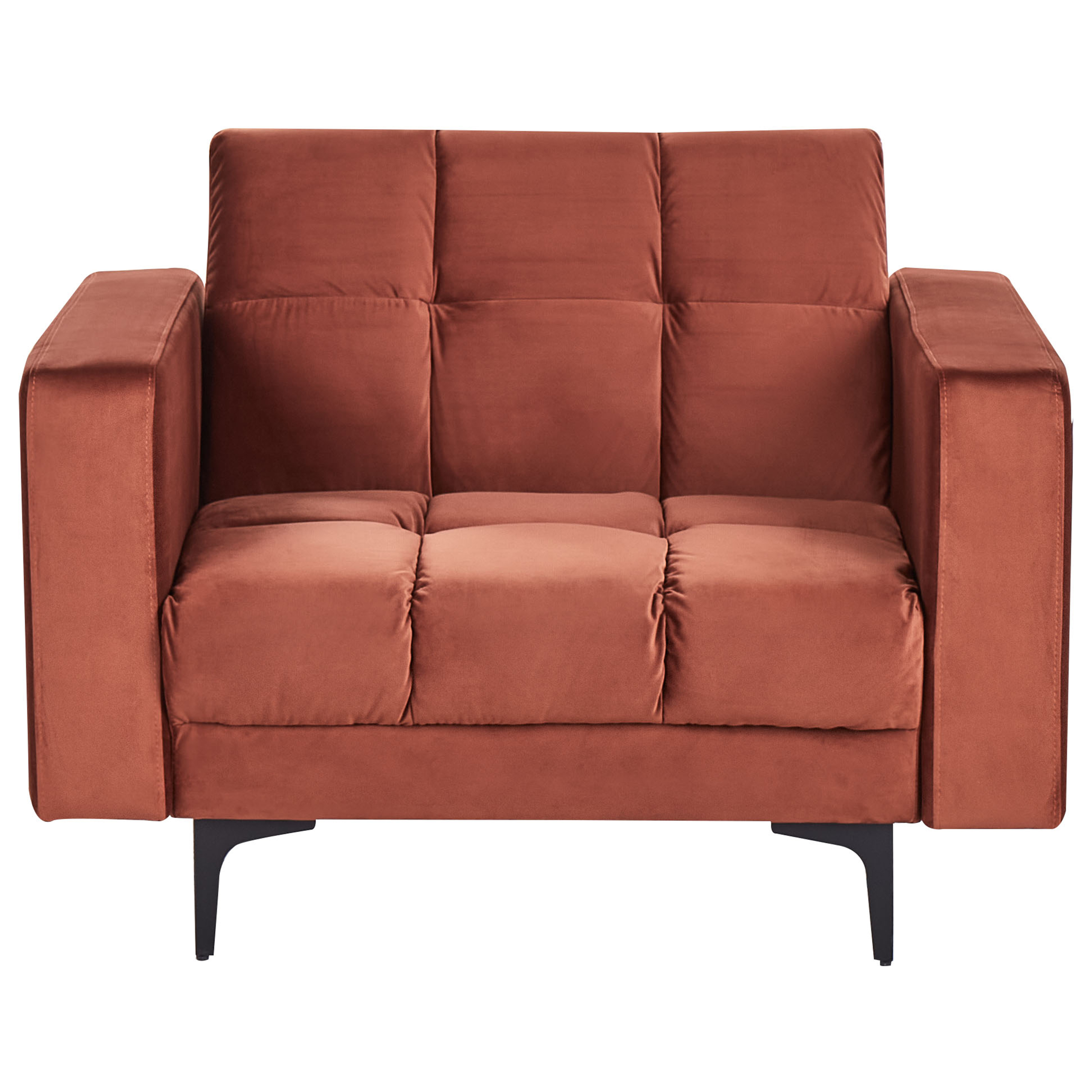 Fotoliu ALNES Catifea Roșu deschis [5]