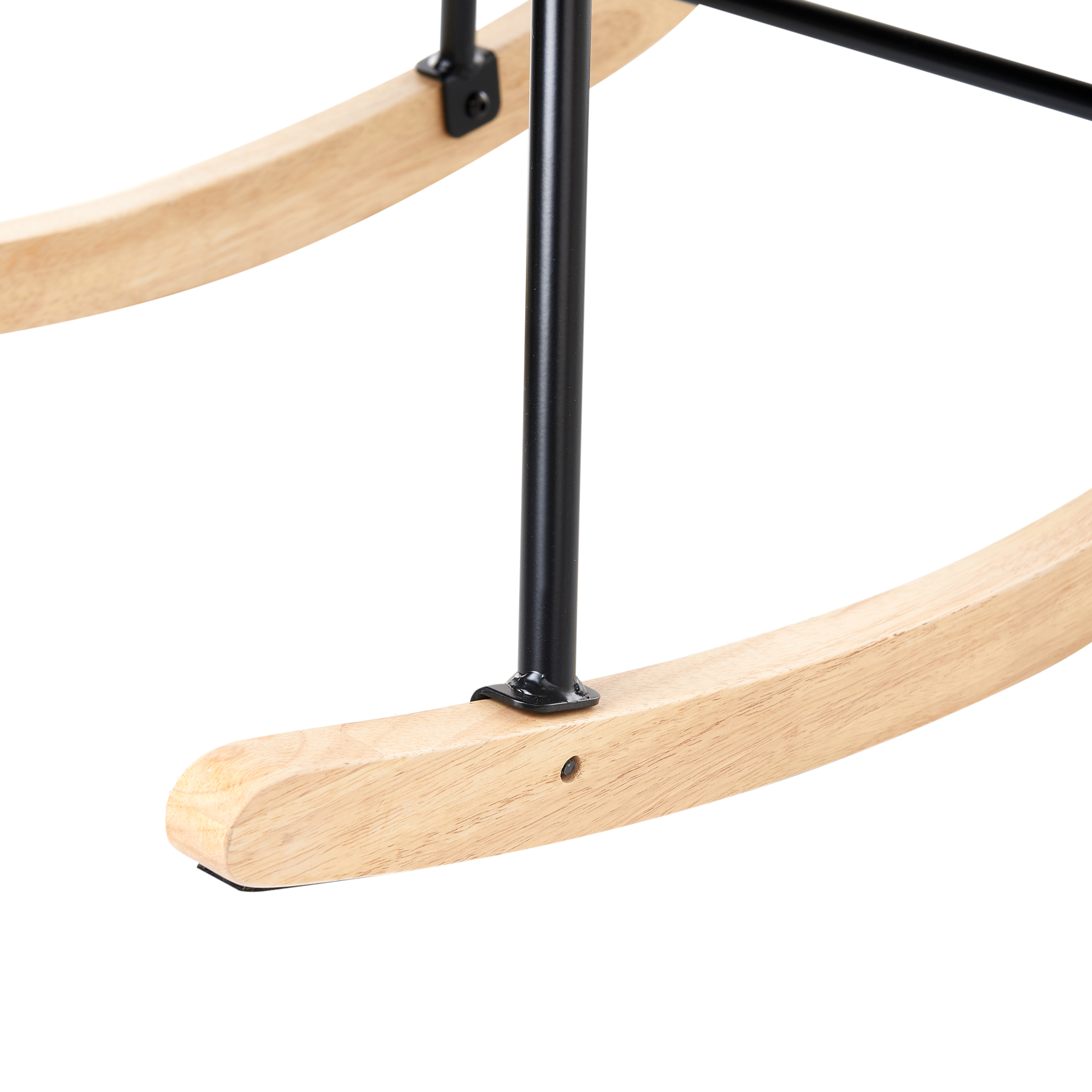 ARSET rocking chair Velvet Off-white [9]