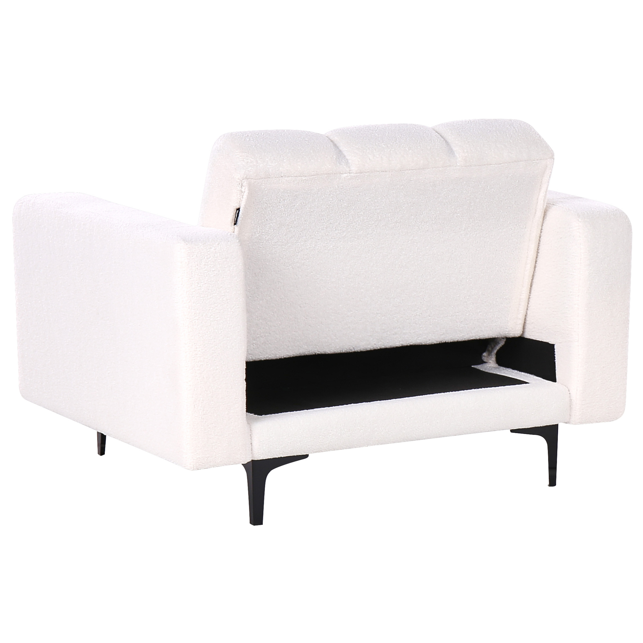 Fotoliu ALNES Boucle Alb [5]