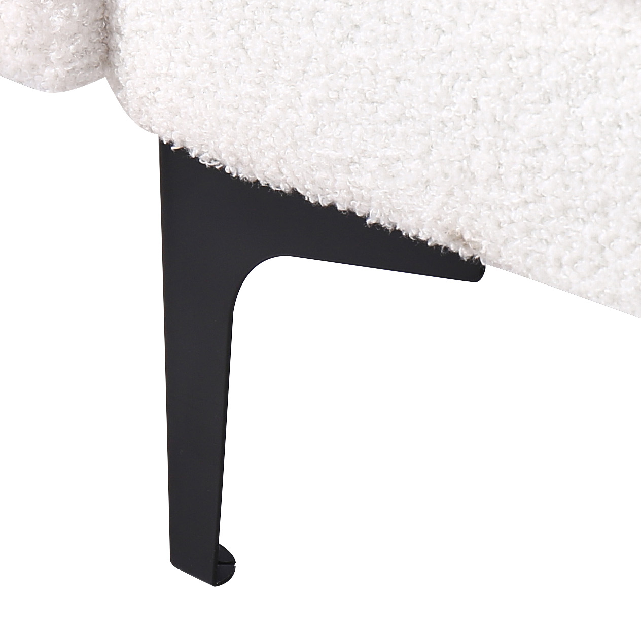 Fotoliu ALNES Boucle Alb [8]