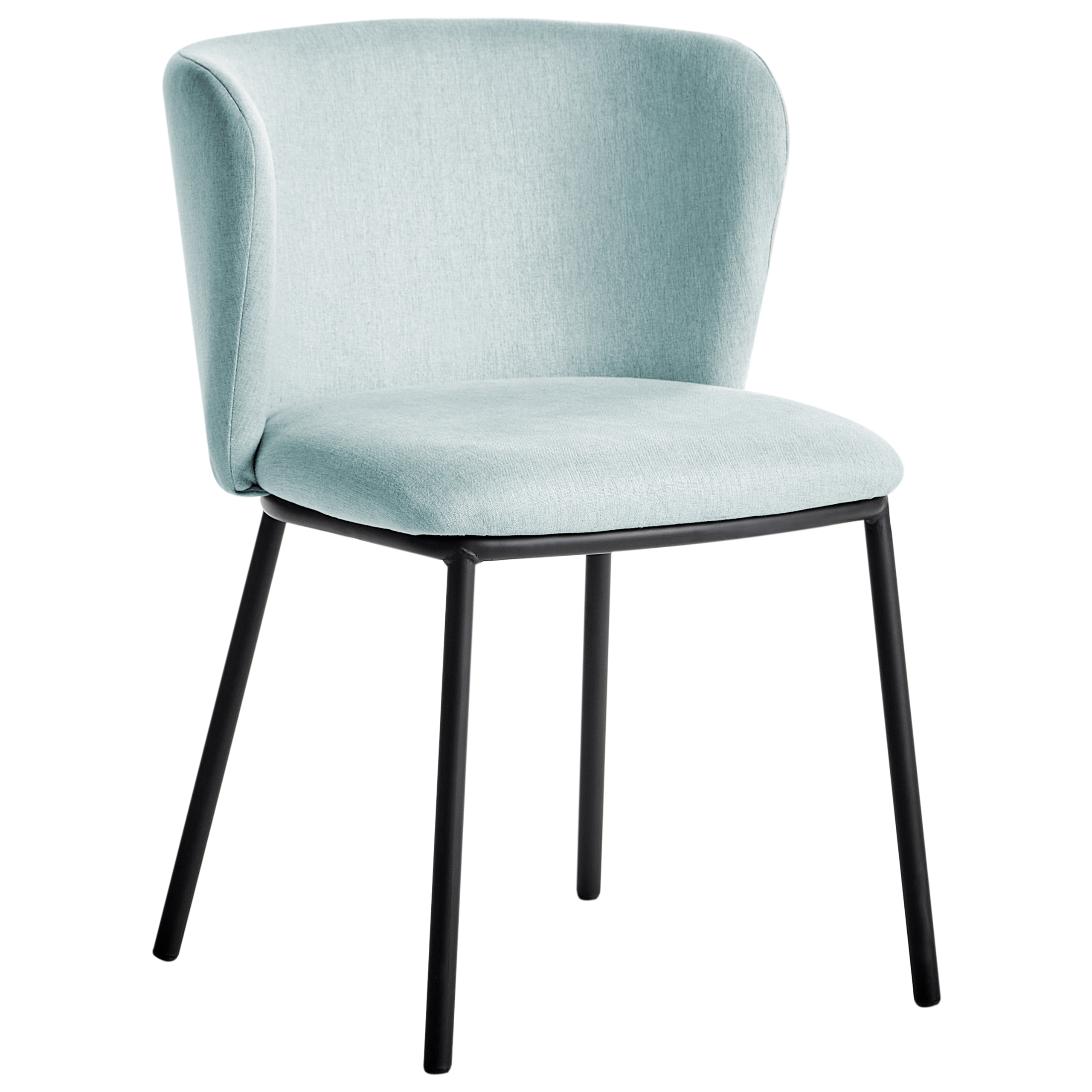 Set de 2 scaune dining MINA Albastru deschis [4]