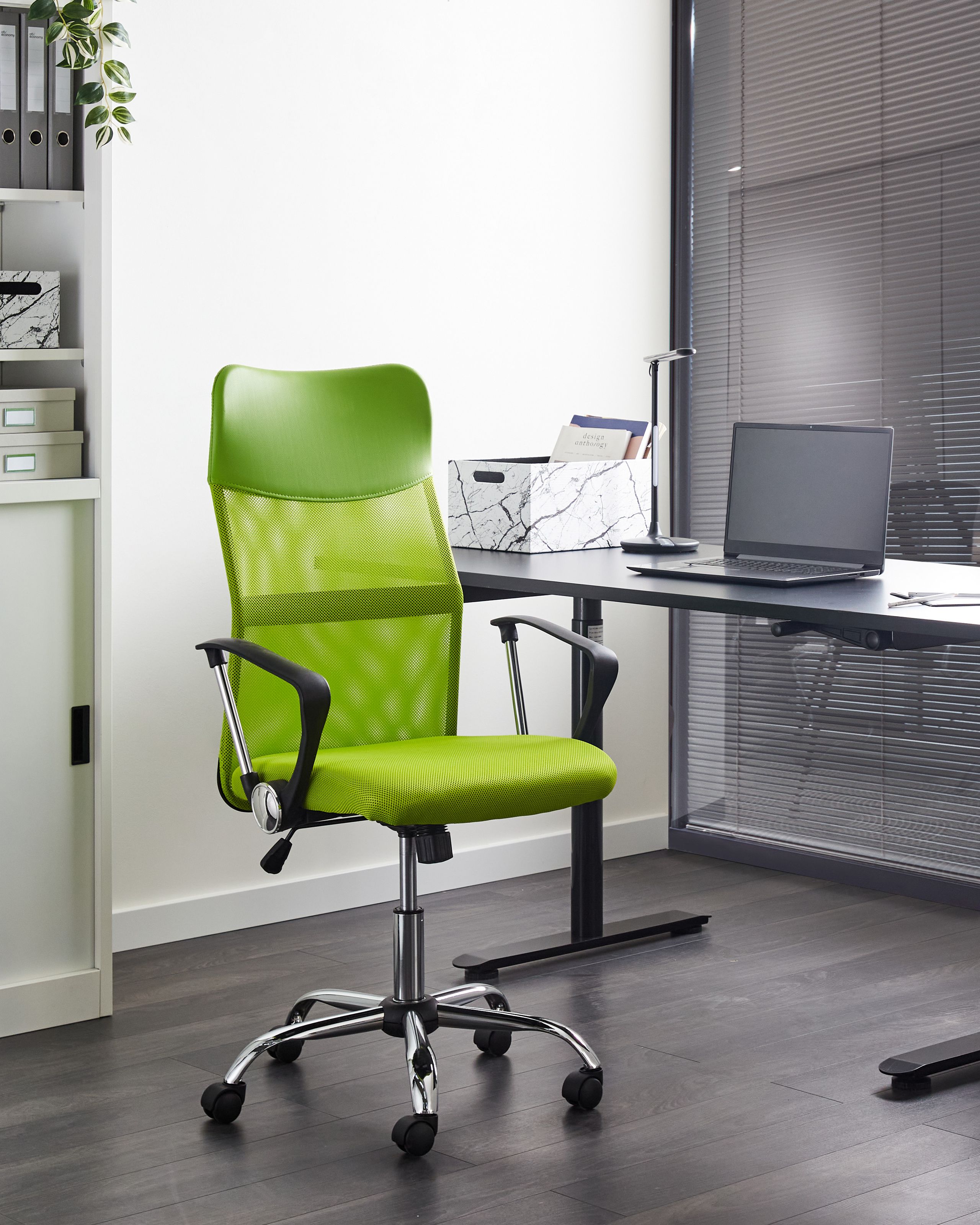 Scaun de birou - Scaun ergonomic DESIGN Verde lime